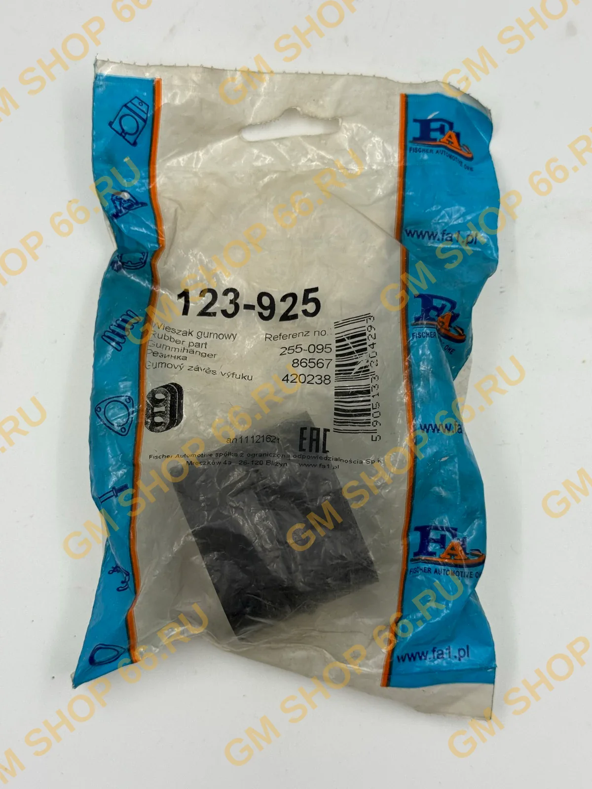 Сайлентблок крепления глушителя Fischer 123925 для Opel Astra H