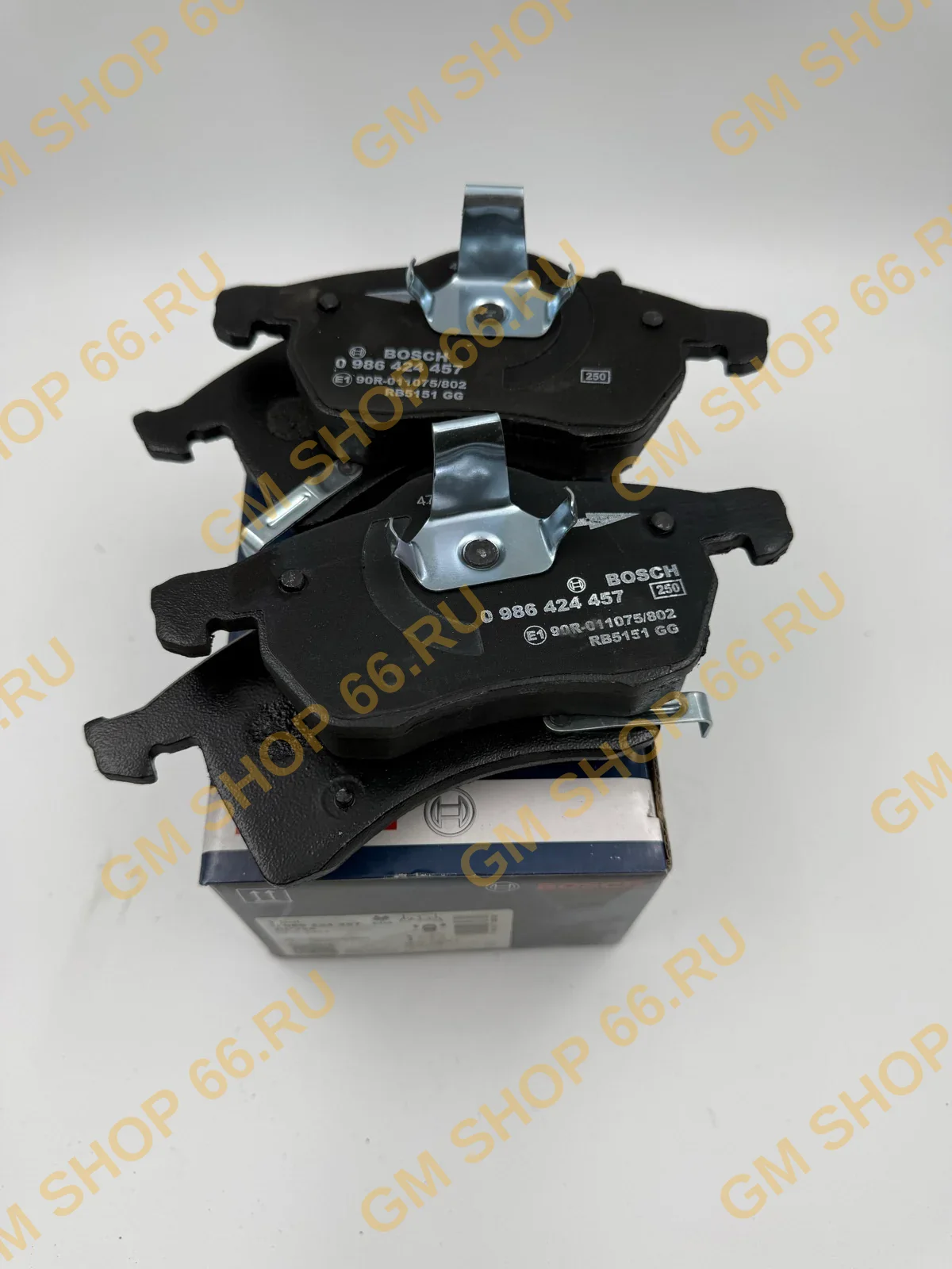 Колодки тормозные передние Bosch 0986424457 для Opel Astra H/Zafira B — фото 1 из 2
