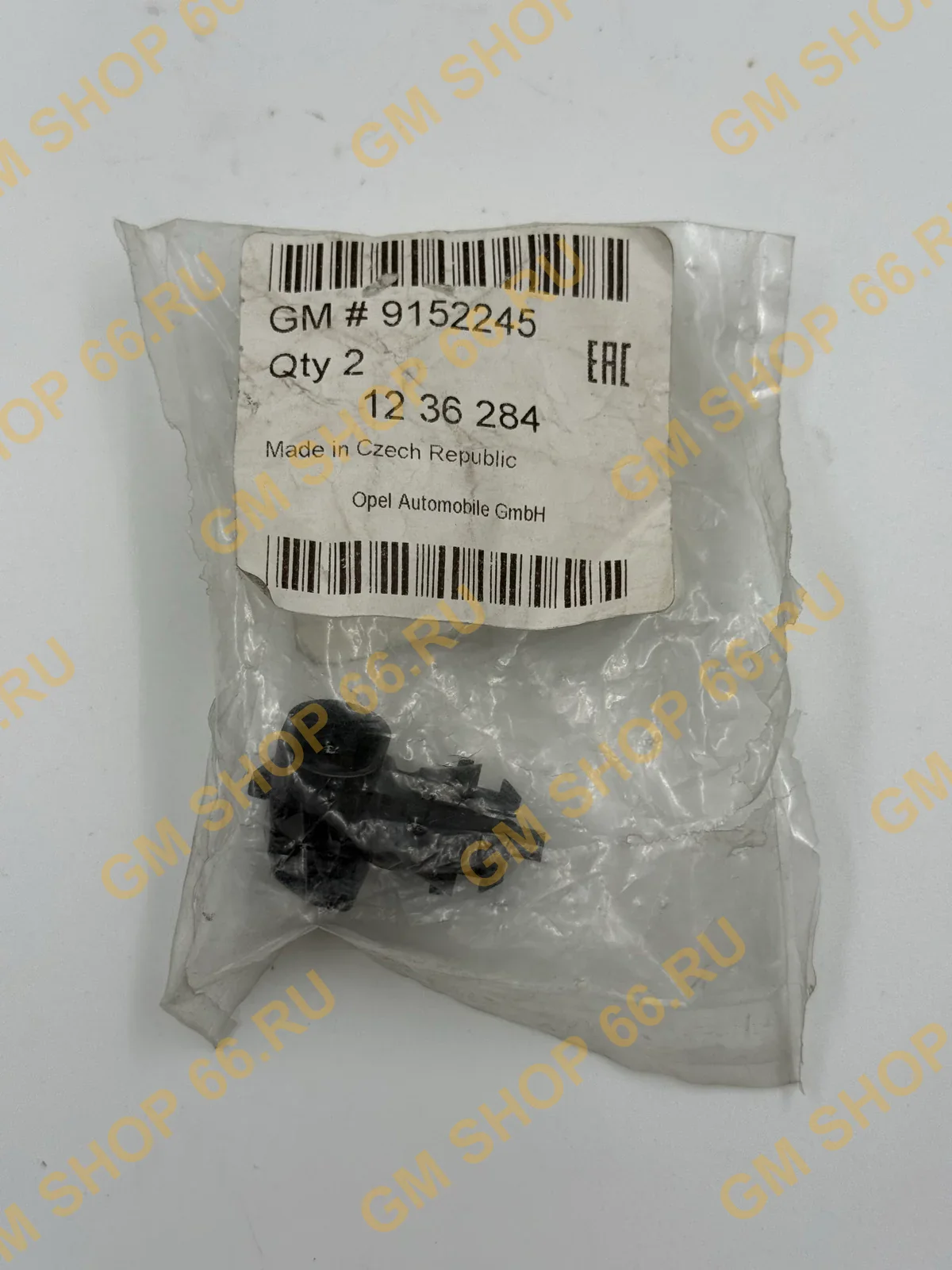 Датчик температуры наружного воздуха GM 9152245, Датчики, General Motors для Opel Astra H J Zafira B C Corsa C D Vectra C — фото 1 из 2