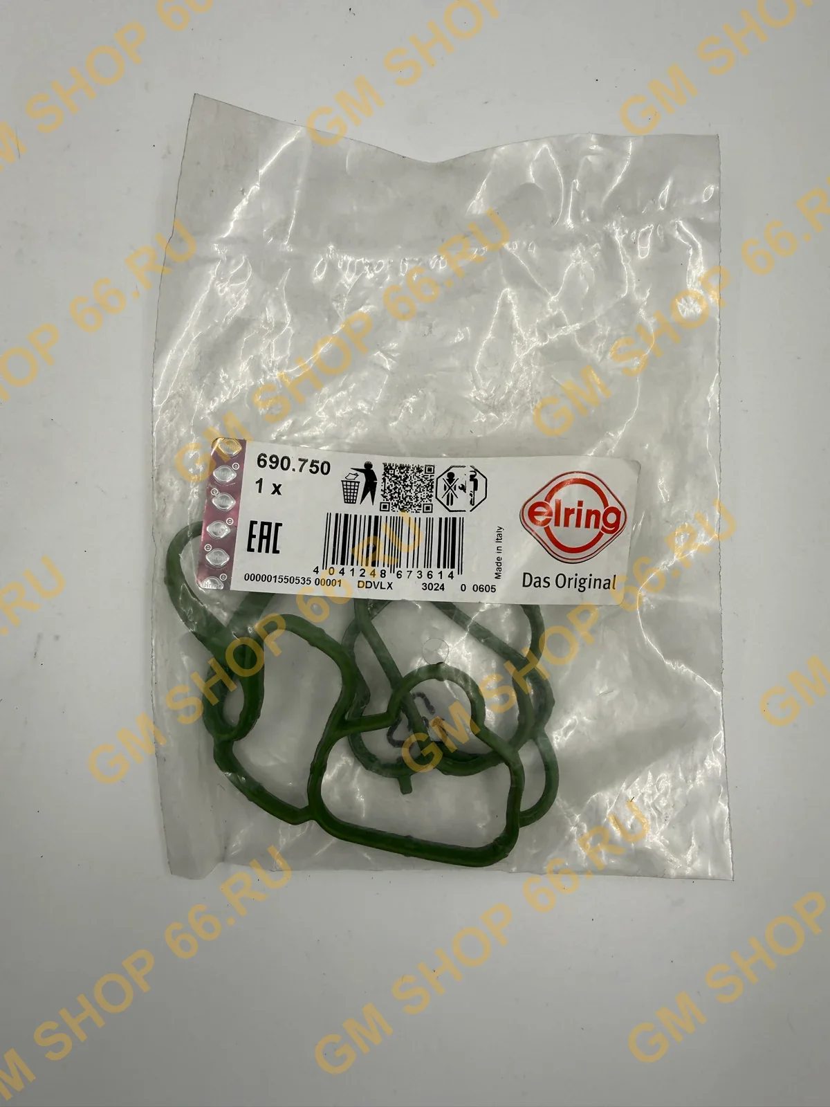 Прокладка впускного коллектора Elring 690750, Уплотнения коллекторов для Opel Astra J/Meriva B
