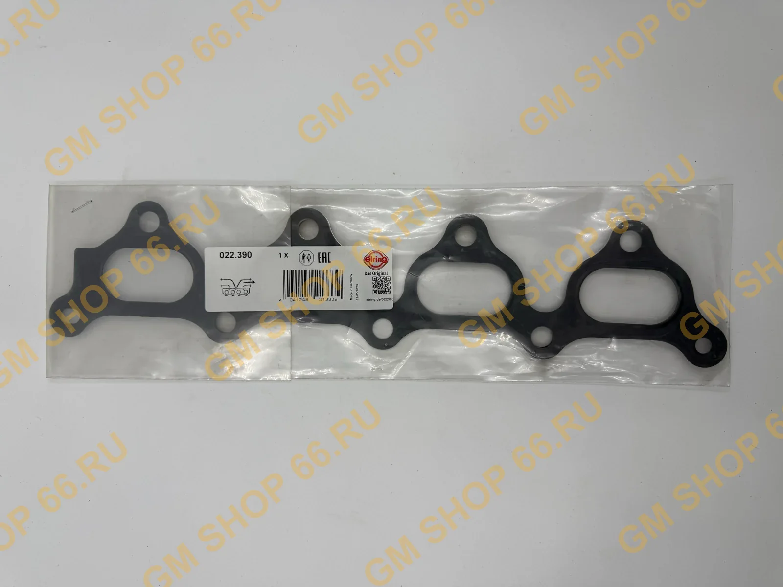 Прокладка коллектора выпускного Elring 022390, Уплотнения коллекторов для Opel Astra J