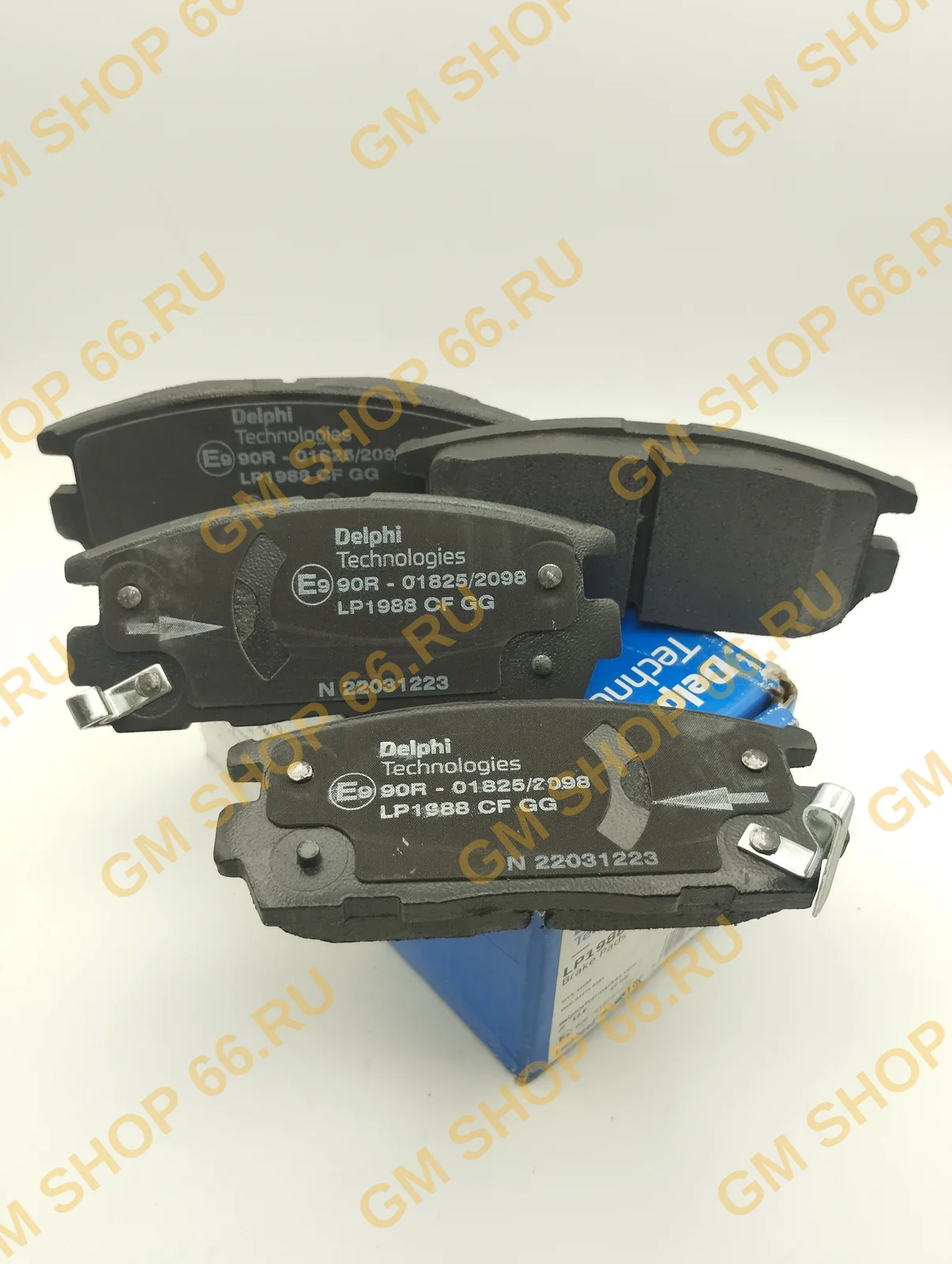 Колодки тормозные задние Delphi LP1988 для Opel Antara/Chevrolet Captiva — фото 1 из 2