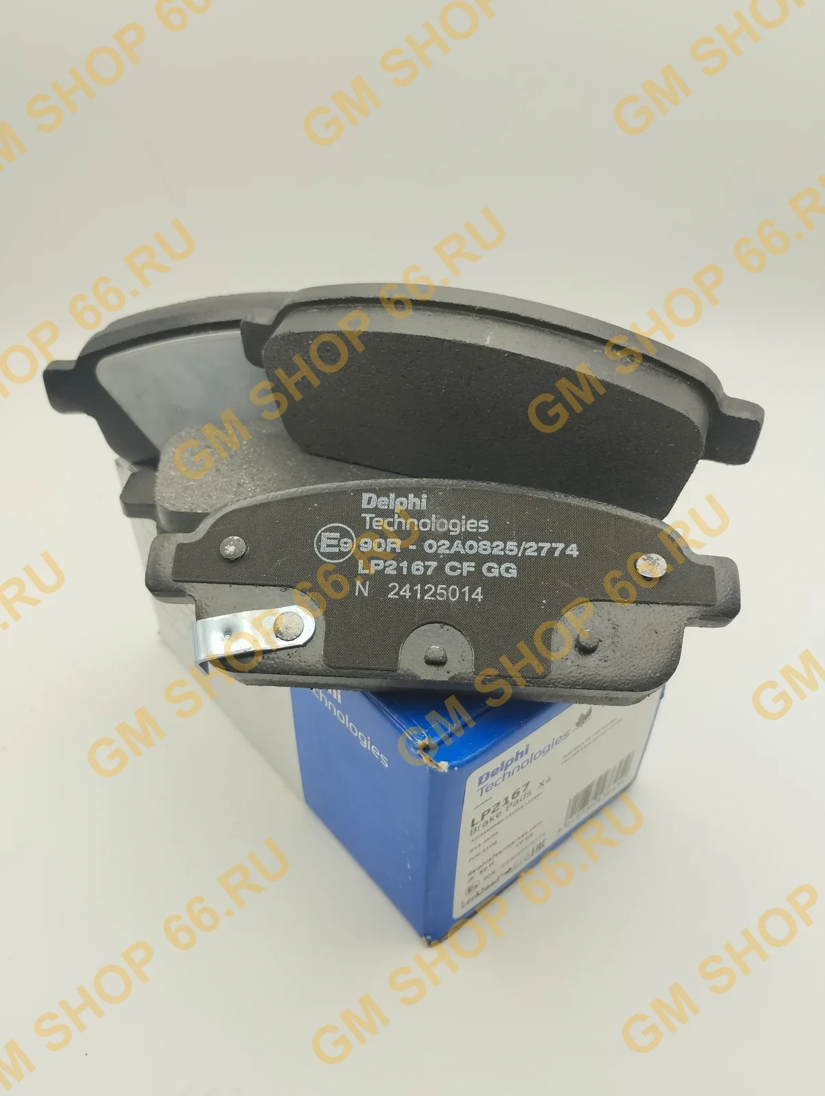 Колодки тормозные задние Delphi LP2167 для Opel Astra J/Chevrolet Cruze — фото 1 из 2