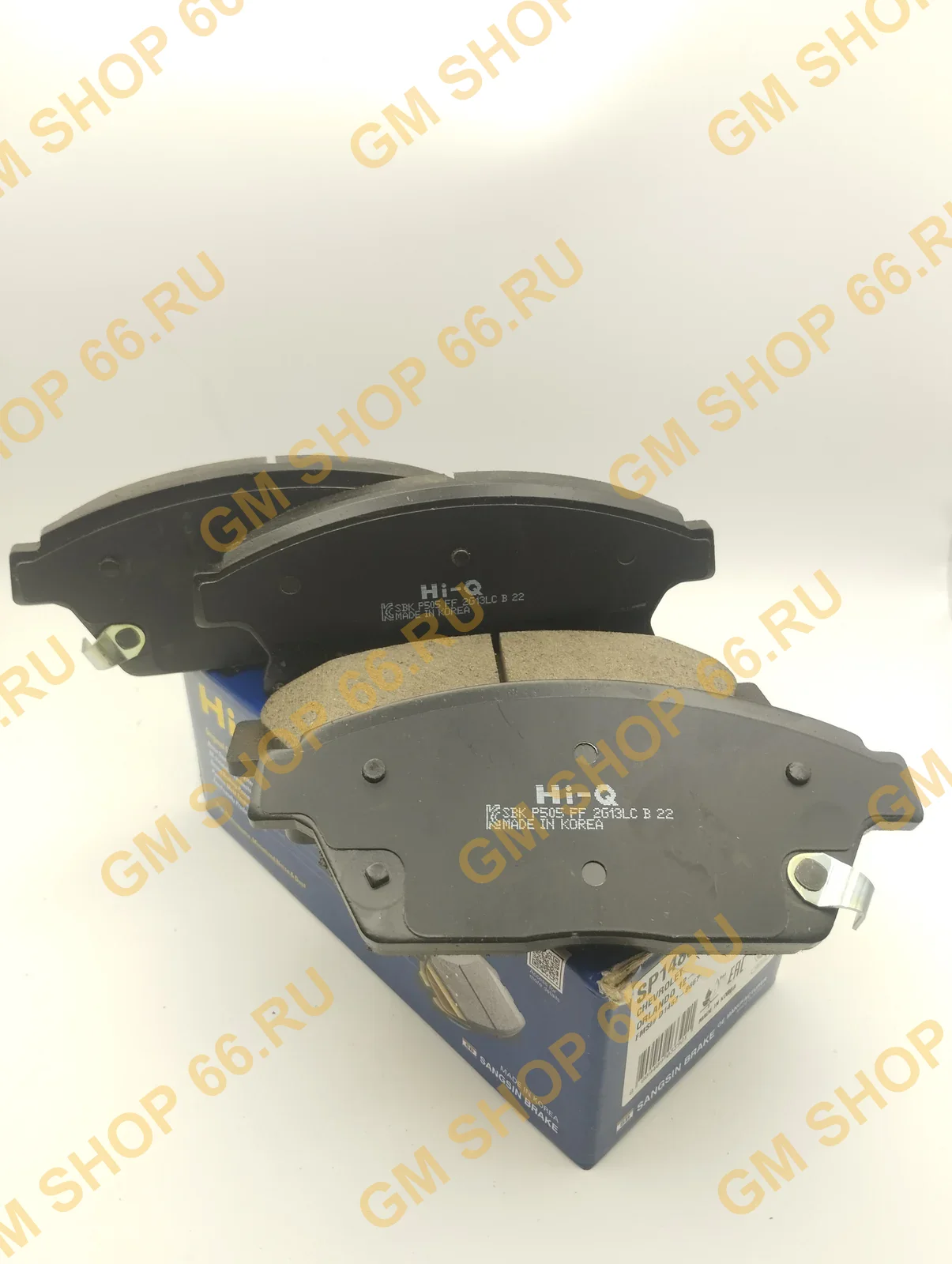 Колодки тормозные передние Sangsin SP1480 для Opel Astra J/Mokka; Chevrolet Orlando — фото 1 из 2