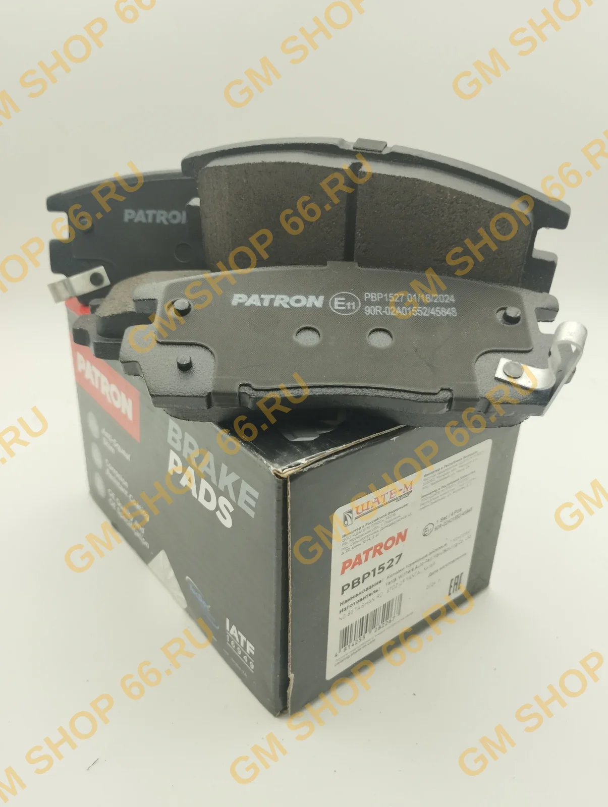 Колодки тормозные задние Patron PBP1527 для Opel Antara/Chevrolet Captiva — фото 1 из 2