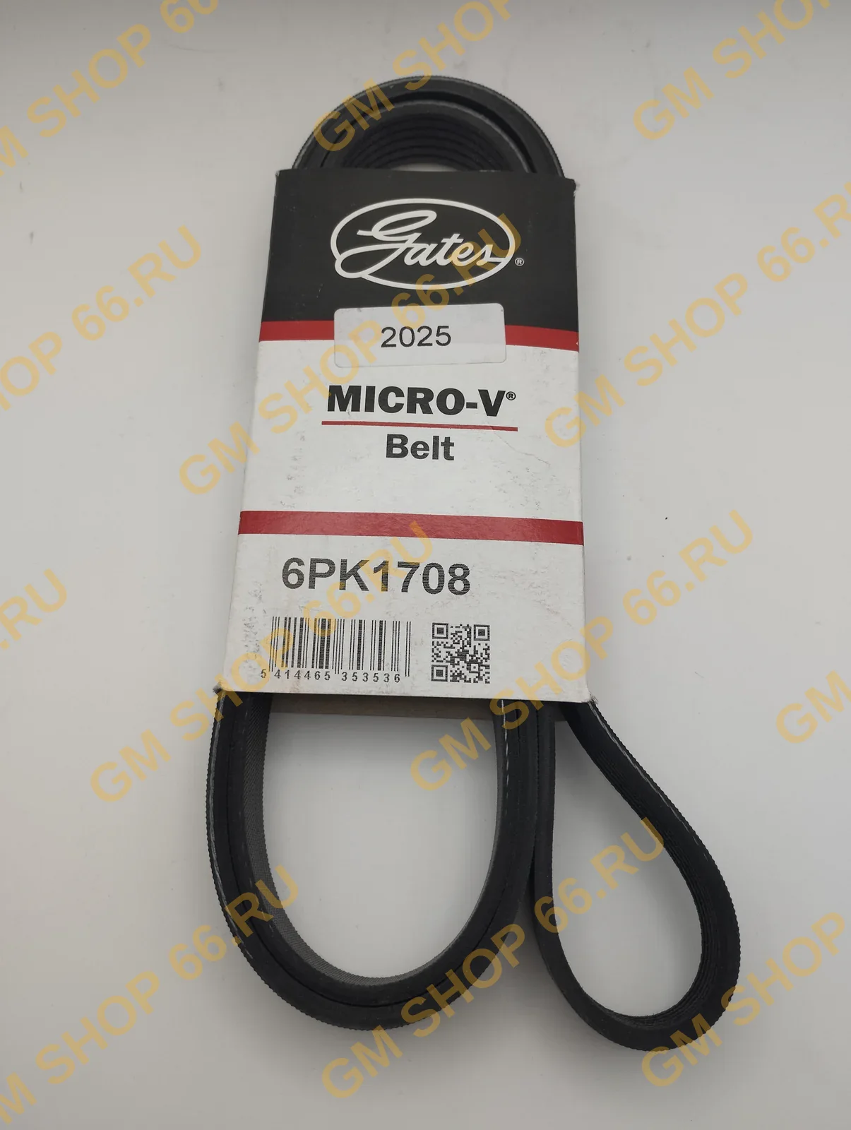 Ремень приводной Gates 6PK1708, Ременной и цепной приводы для Opel Insignia A