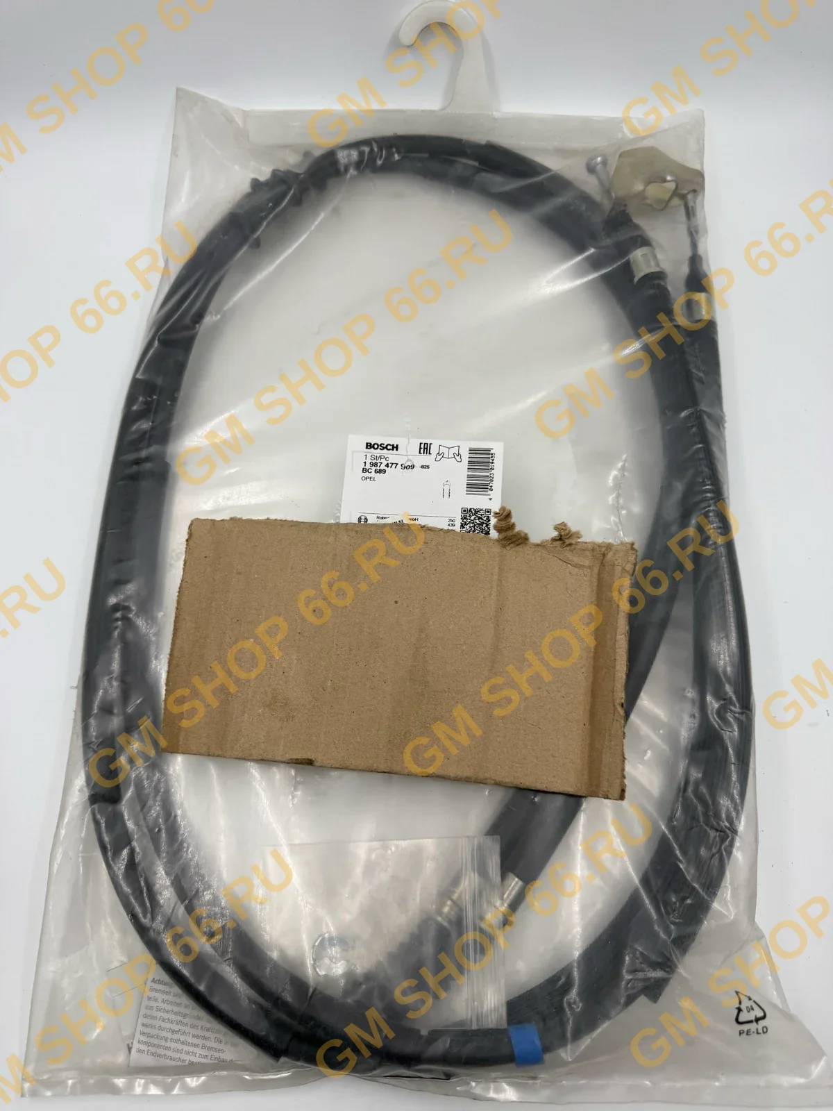 Трос ручника кт Bosch 1987477909 для Opel Astra H