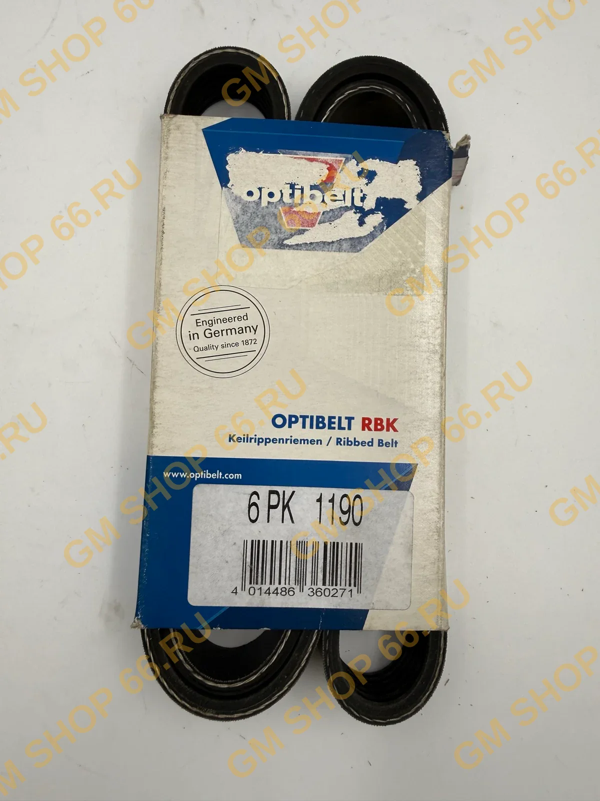 Ремень приводной генератора Optibelt 6PK1190 для Cadillac SRX