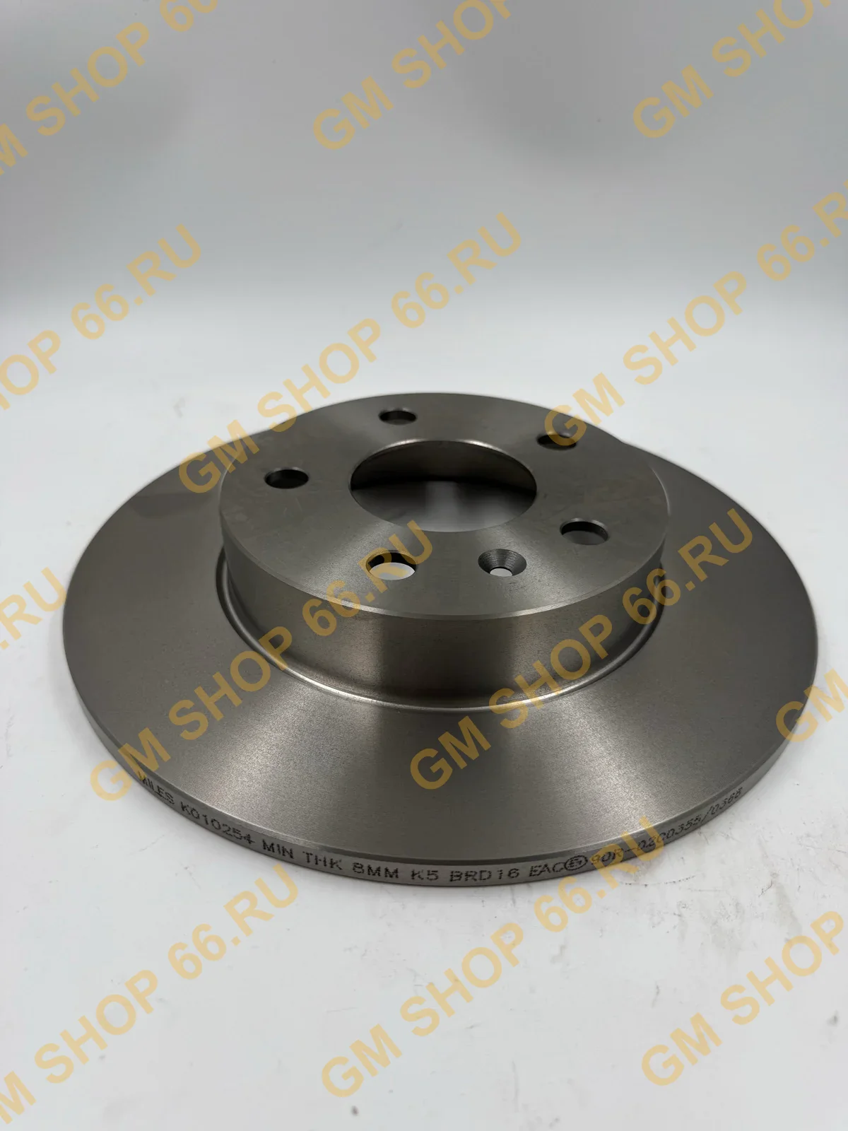 Диск тормозной задний Miles K010254, Тормозные диски для Opel Astra G/Astra H/Meriva — фото 1 из 4