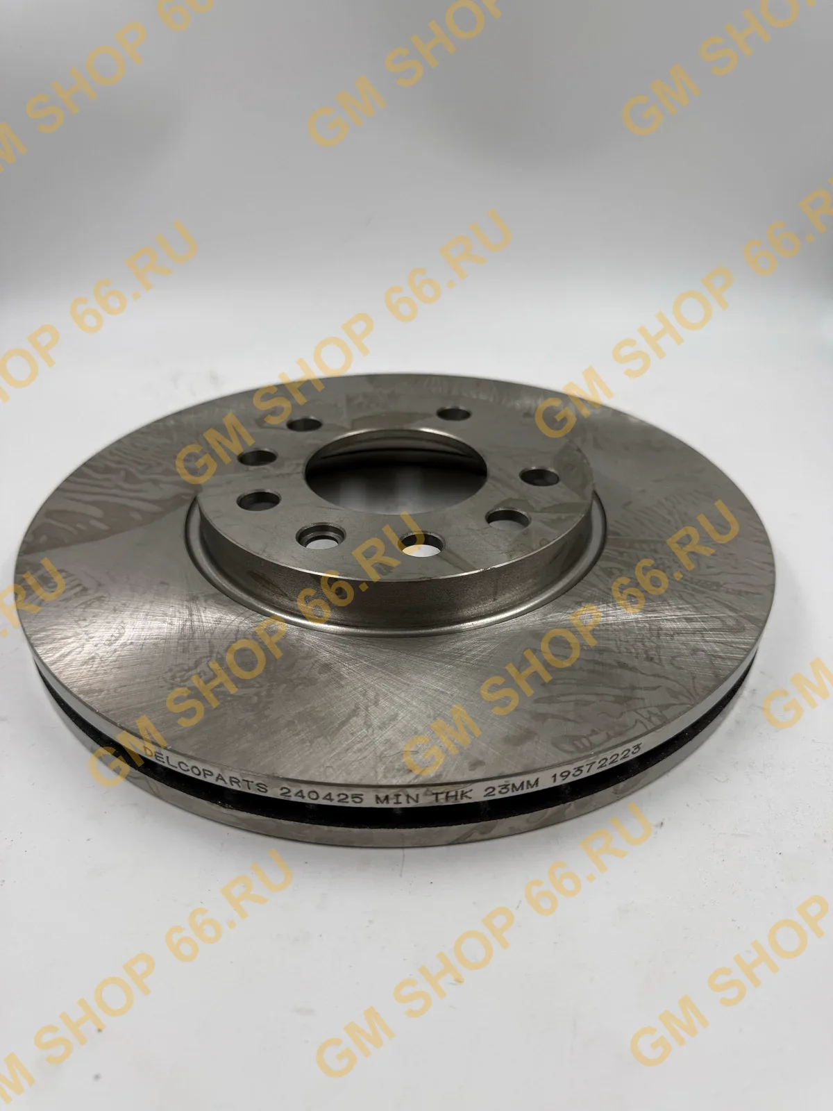 Диск тормозной передний 25X280 5 болтов Delcoparts 19372223 для Opel Astra H/Zafira B — фото 1 из 4