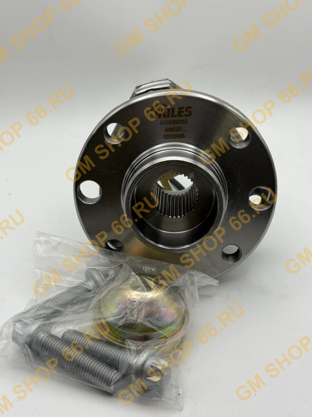 Ступица передняя Miles DB83033, Ступицы колёс для Opel Astra H — фото 1 из 4
