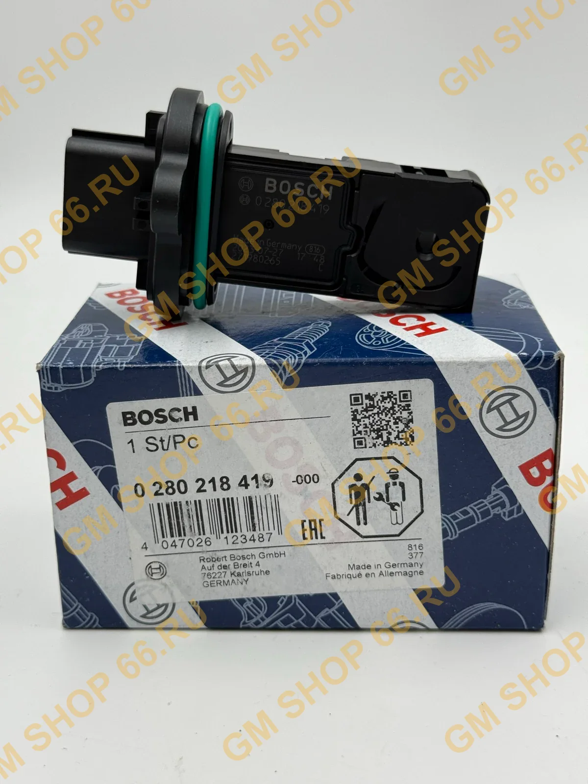 Датчик массового расхода воздуха Bosch 0280218419 — фото 1 из 3
