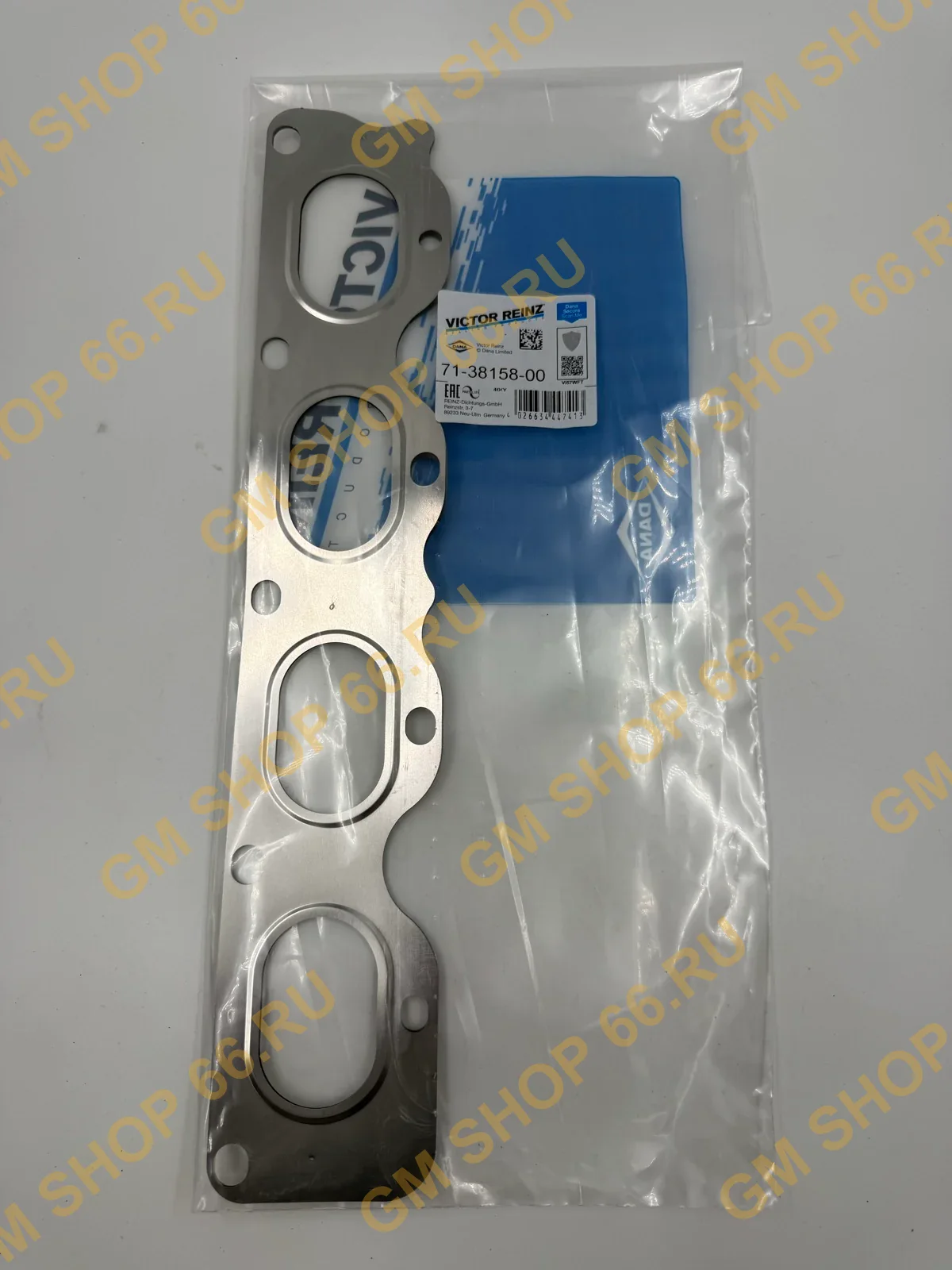 Прокладка выпускного коллектора Victor Reinz 713815800, Уплотнения коллекторов для Opel Astra H/Astra J/Astra J GTC/Insignia A/Mokka/Zafira B/Zafira C; Chevrolet Cruze/Aveo T300/Or