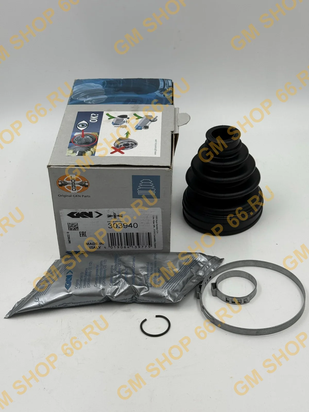 Пыльник ШРУСа внутренний GKN/Spidan/Loebro 303940, Пыльники ШРУСов для Opel Corsa C
