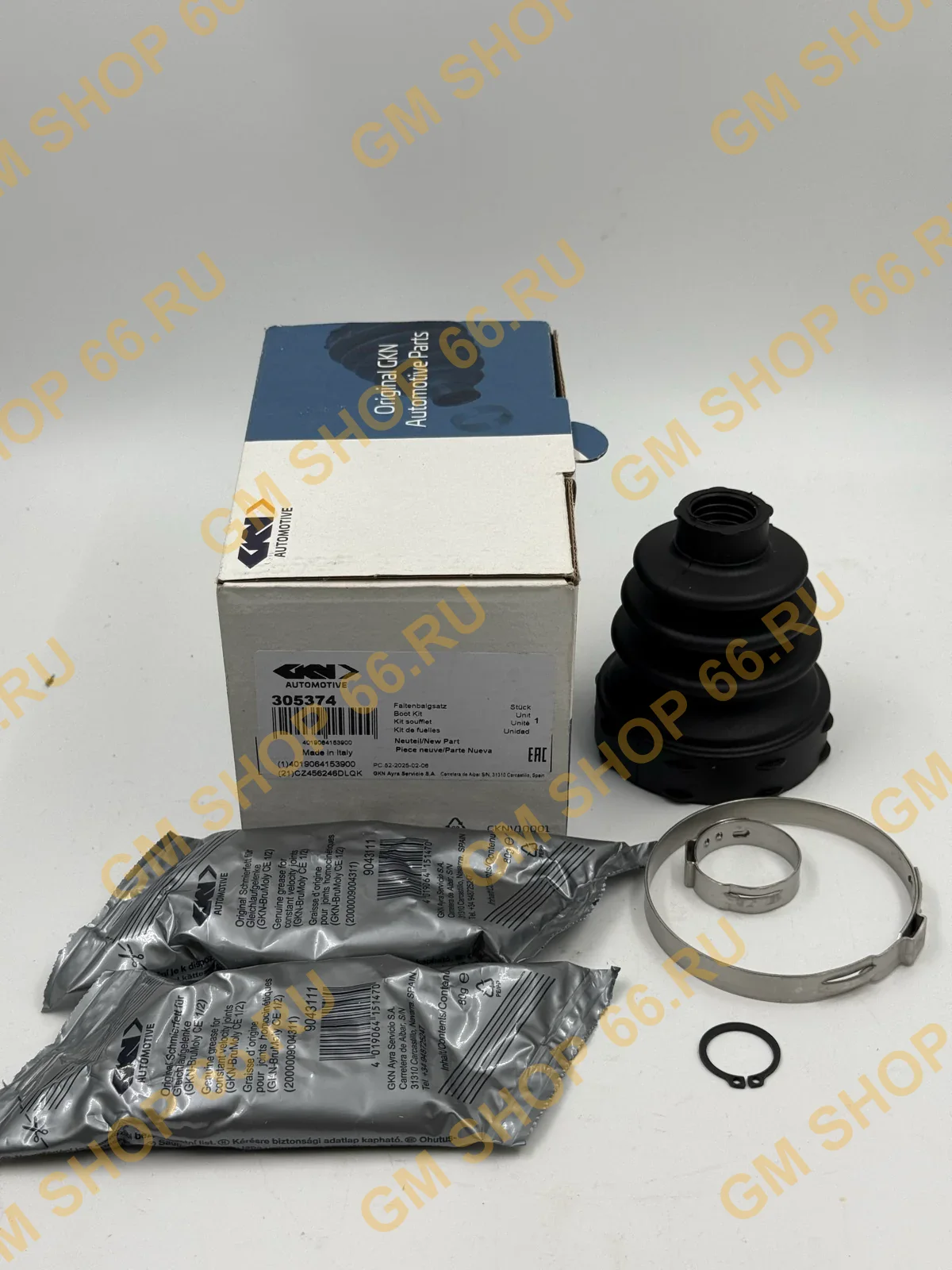 Пыльник ШРУСа внутренний GKN/Spidan/Loebro 305374, Пыльники ШРУСов для Opel Corsa D — фото 1 из 2