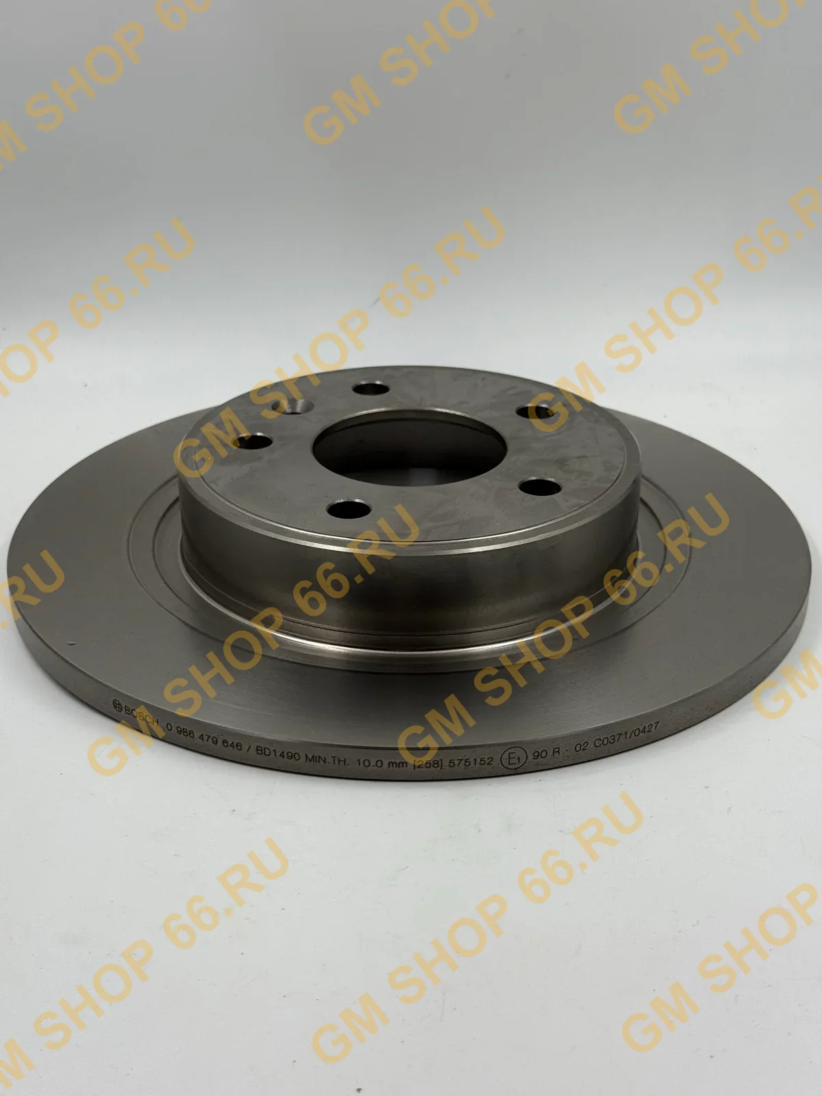 Диск тормозной задний J60 292mm Bosch 0986479646, Тормозные диски для Opel Astra J/Astra J GTC/Zafira C; Chevrolet Cruze — фото 1 из 4