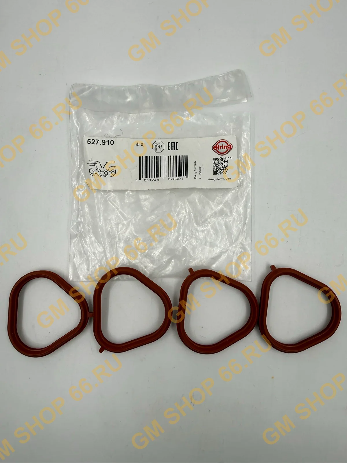 Прокладка впускного коллектора Elring 527910 для Chevrolet Cruze/Lacetti/Aveo T250/Aveo T255