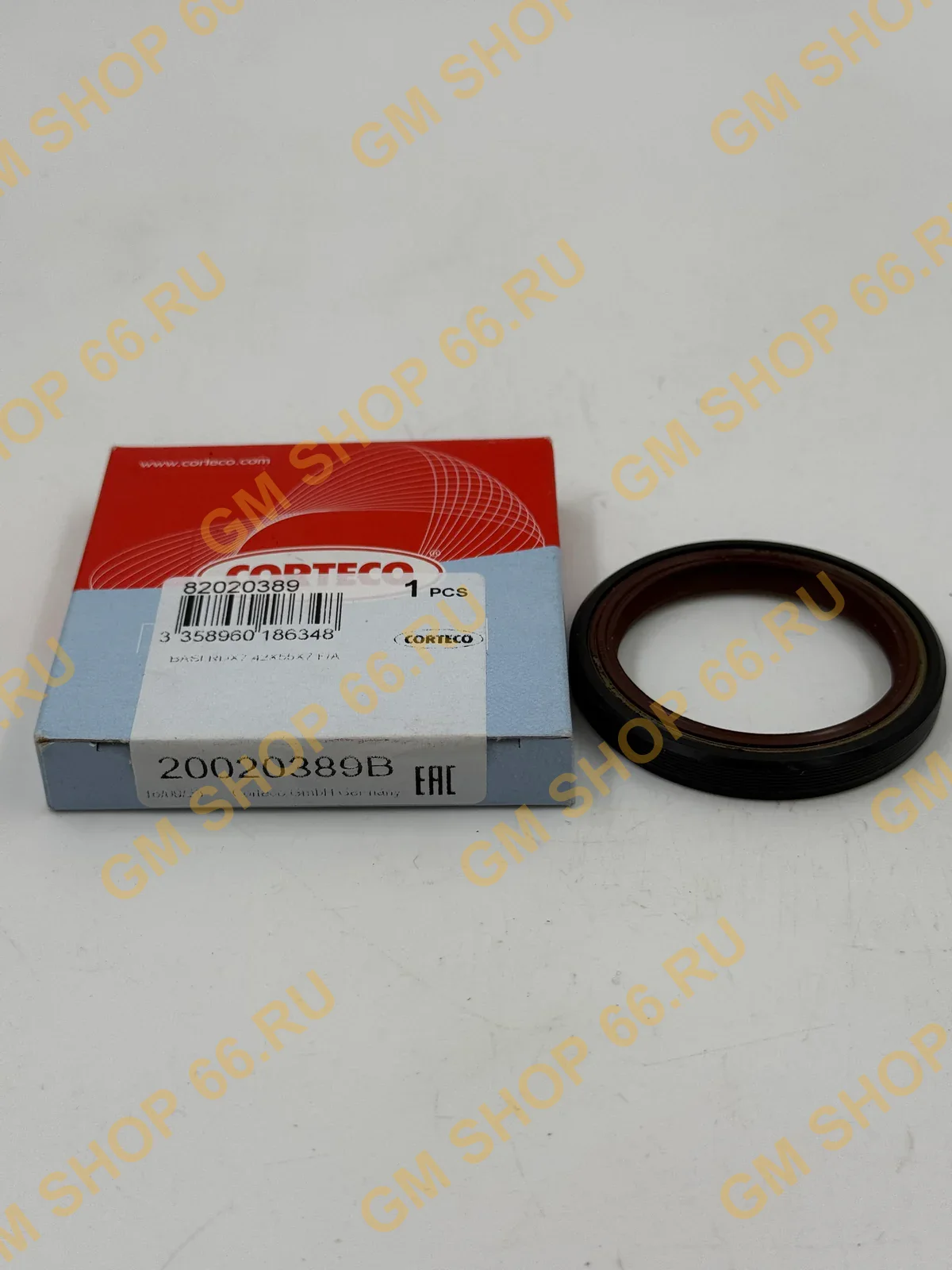 Сальник коленвала передний Corteco 20020389B для Opel Astra H/Astra J/Corsa C/Mokka/Antara — фото 1 из 3