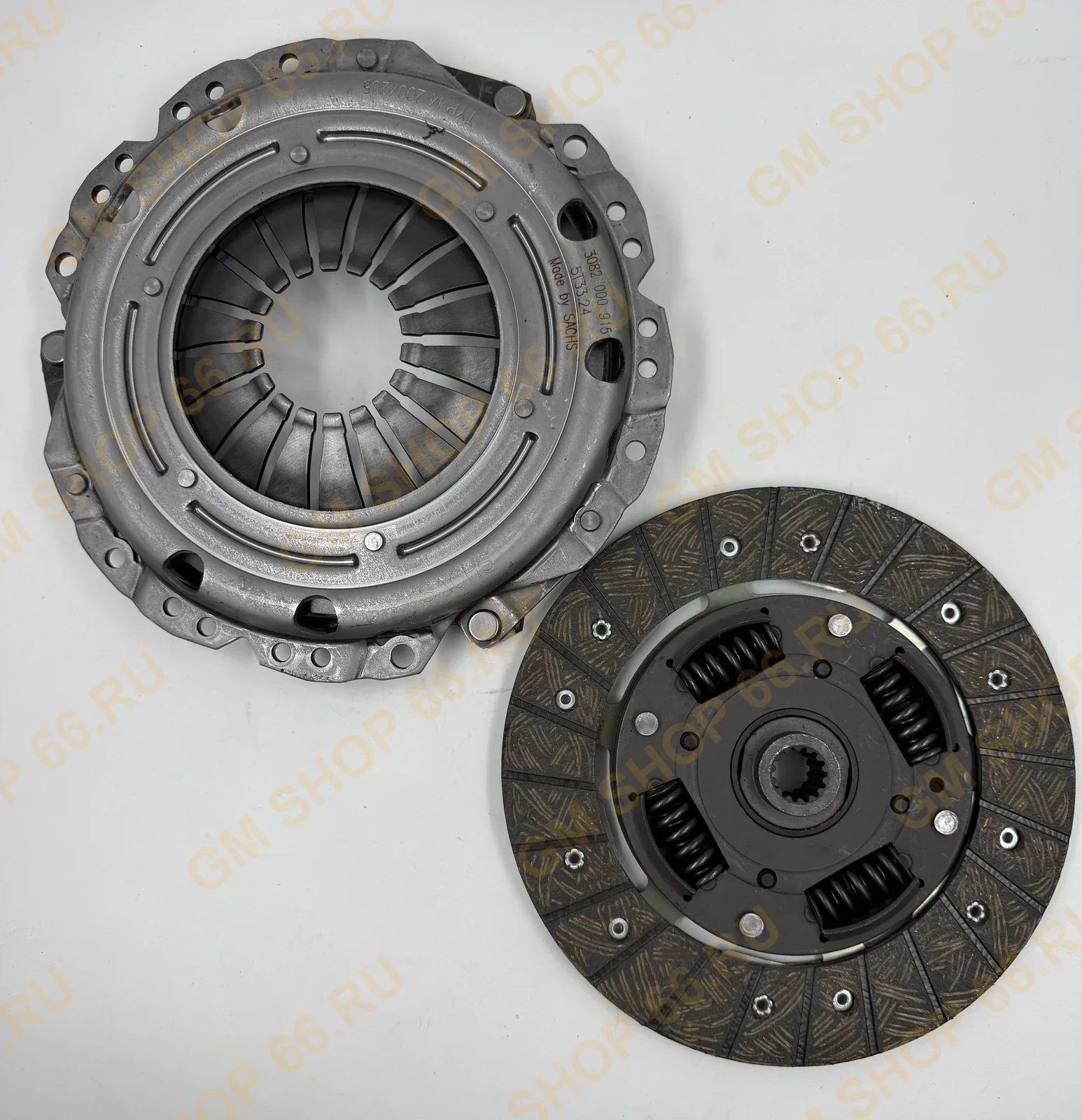 Комплект сцепления Ast-H 1,6/1,8 Sachs 3000951064 для Opel Astra G/Astra H/Astra J/Astra J GTC/Meriva/Meriva B/Zafira B; Chevrolet Cruze — фото 1 из 6