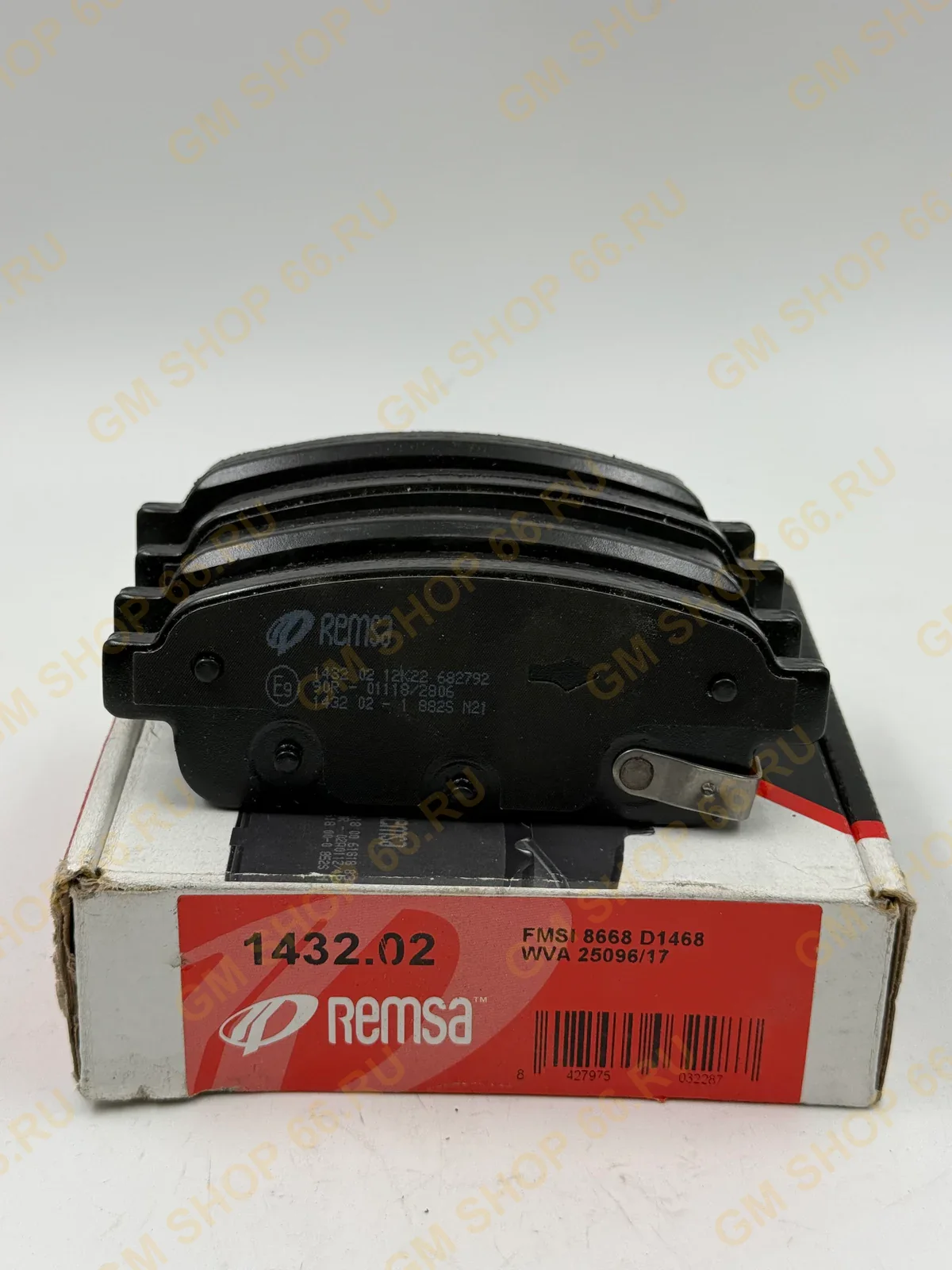 Колодки тормозные задние Remsa 143202 для Opel Astra J/Chevrolet Cruze — фото 1 из 2