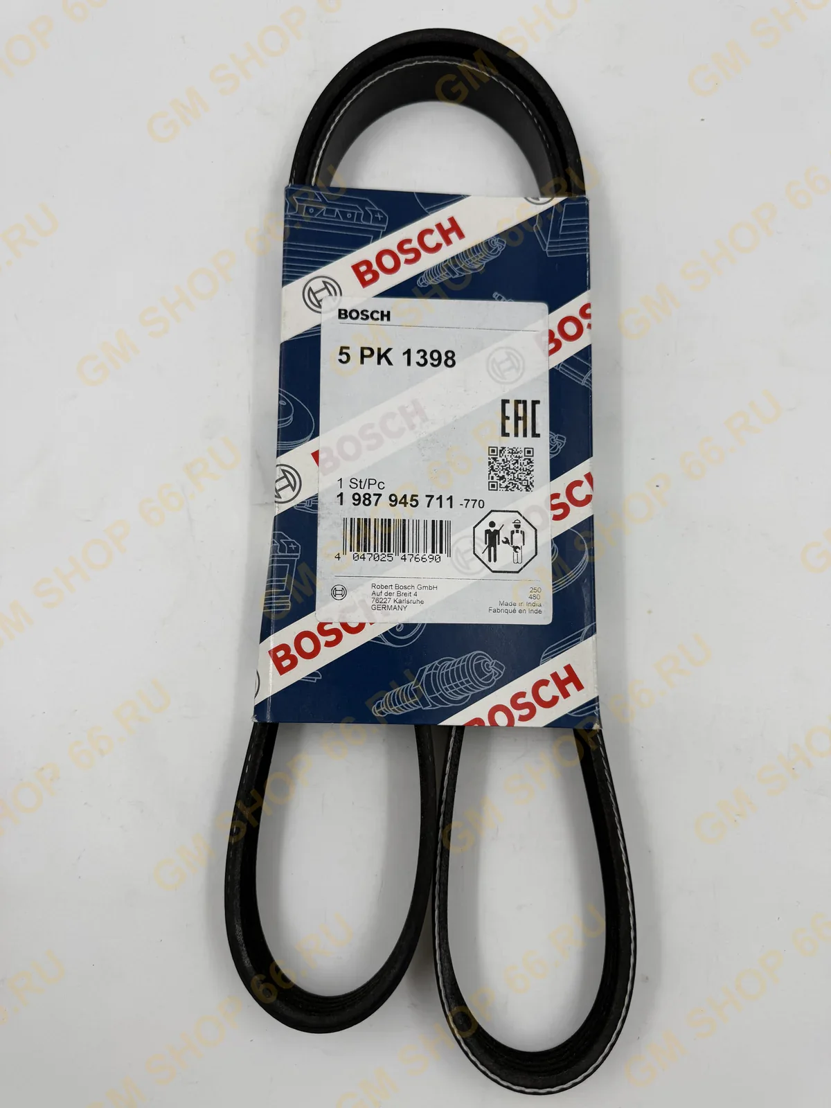Ремень поликлиновый Bosch 1987945711 для Opel Astra J