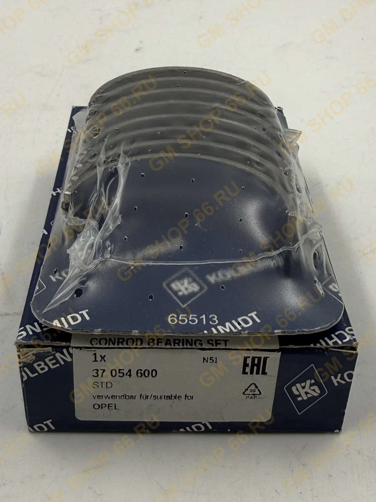 Вкладыши шатунные Kolbenschmidt 37054600 для Opel Astra J/Astra J GTC/Insignia A — фото 1 из 2