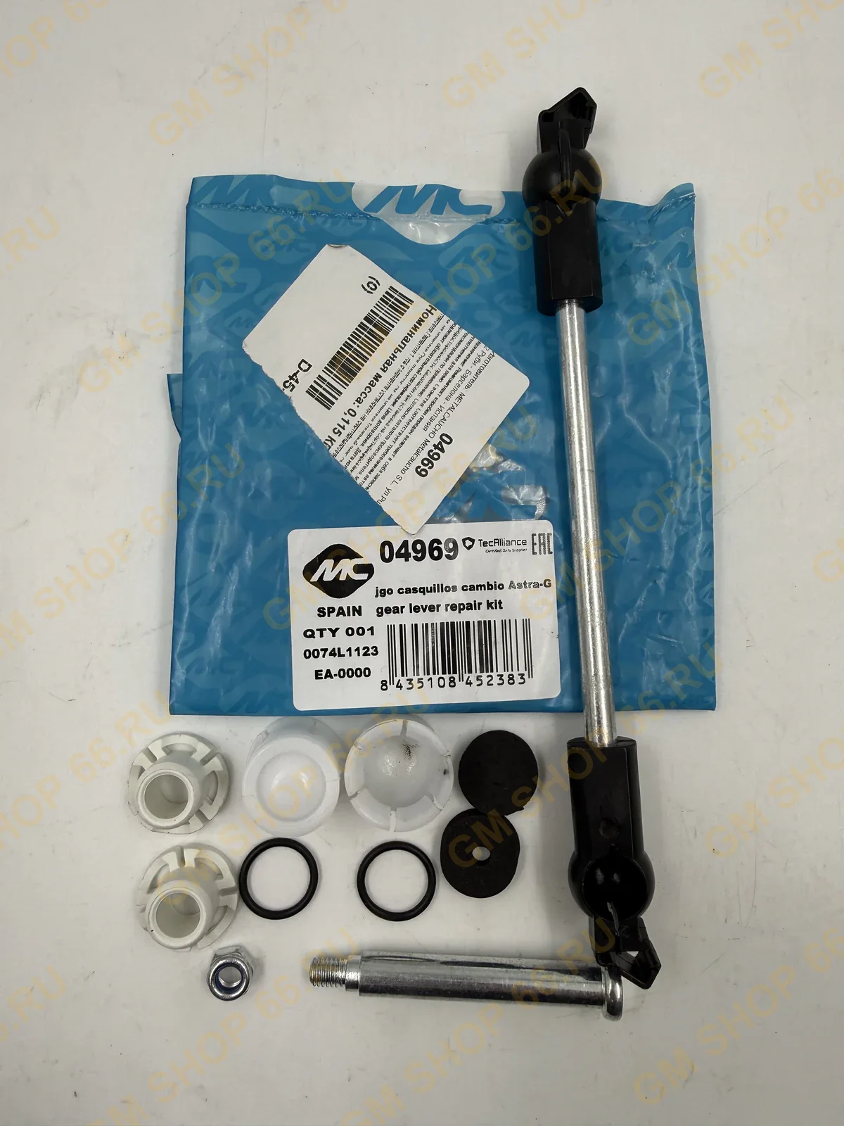 Ремкомплект кулисы КПП Metalcaucho 04969, Механизм переключения и тросы для Opel Astra H