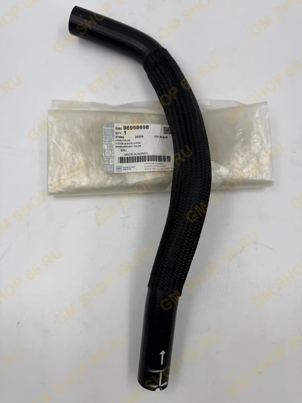 Шланг отопителя впуск МКПП Opel 96968698 для Opel Mokka