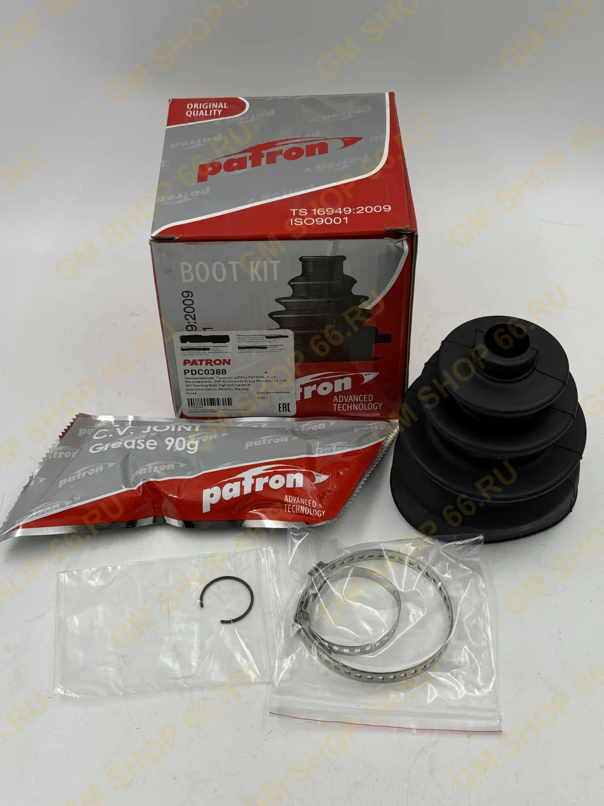 Пыльник Шруса наружный Patron PDC0388, Пыльники ШРУСов для Chevrolet Lacetti