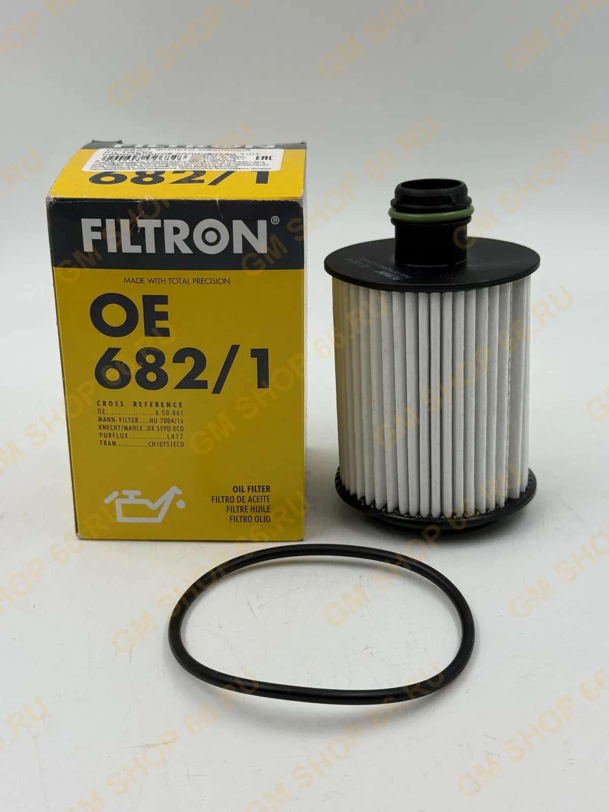Фильтр масляный Filtron OE6821, Масляные фильтры для Opel Astra J/Astra J GTC/Corsa D/Insignia A/Meriva B/Zafira C; Chevrolet Malibu/Aveo T300 — фото 1 из 2