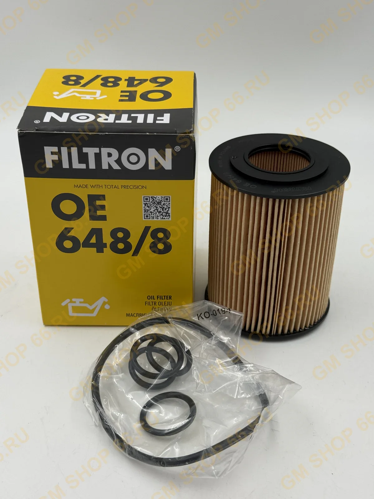 Фильтр масляный Filtron OE6488, Масляные фильтры для Opel Astra H/Astra J/Corsa D/Mokka/Meriva/Meriva B/Zafira B; Chevrolet Cruze — фото 1 из 2