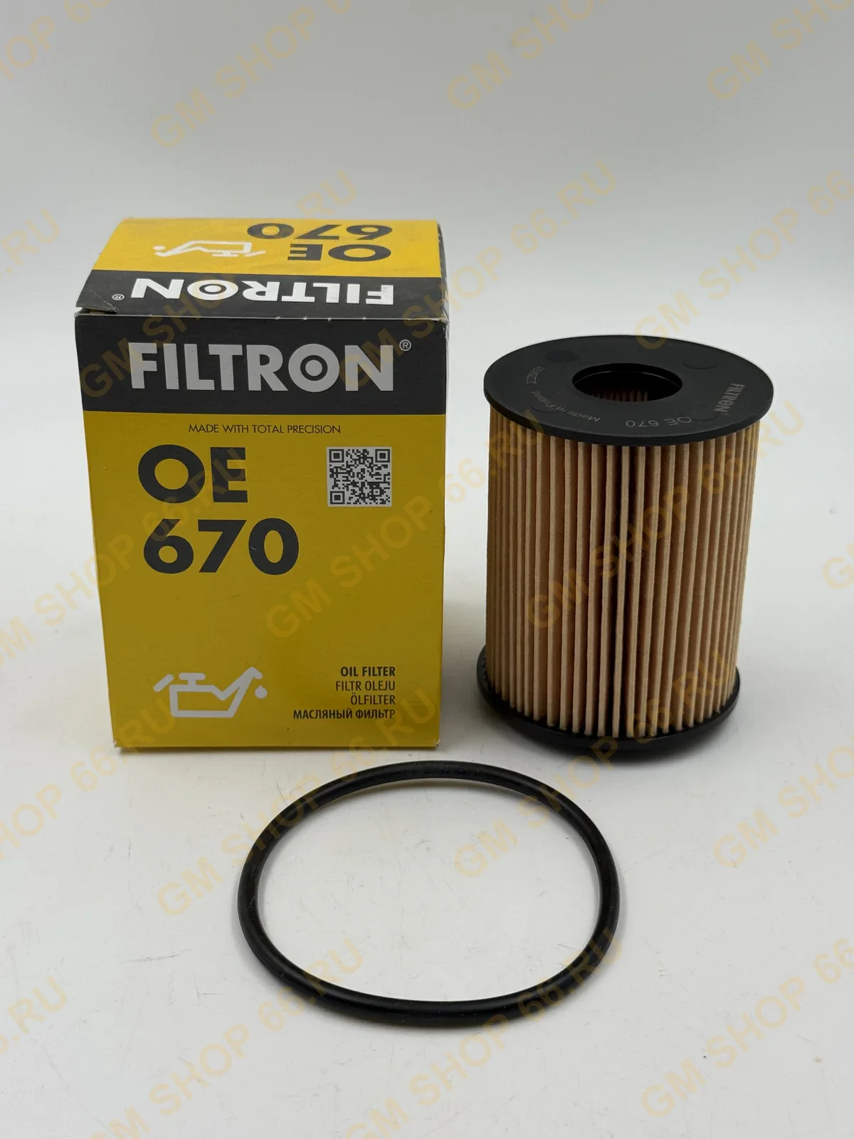 Фильтр масляный Filtron OE670, Масляные фильтры для Opel Astra H/Corsa C/Corsa D — фото 1 из 2