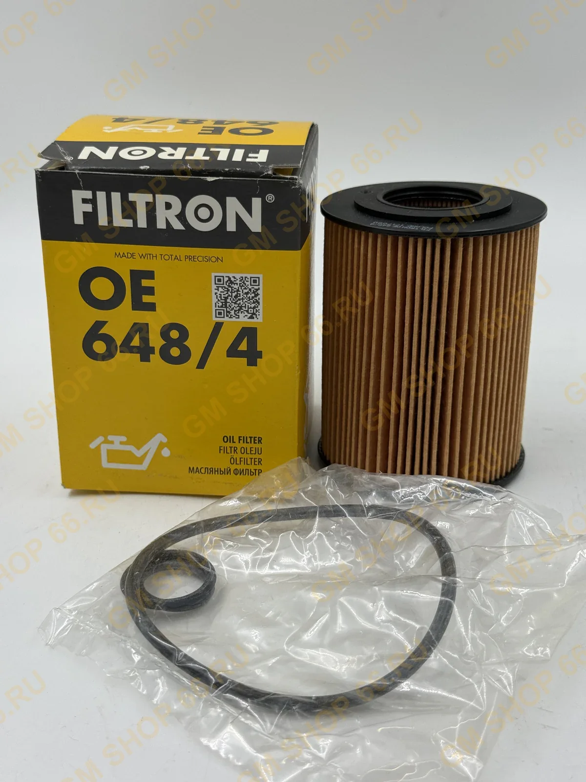 Фильтр масляный Filtron OE6484, Масляные фильтры для Opel Astra G/Astra H/Corsa C — фото 1 из 2