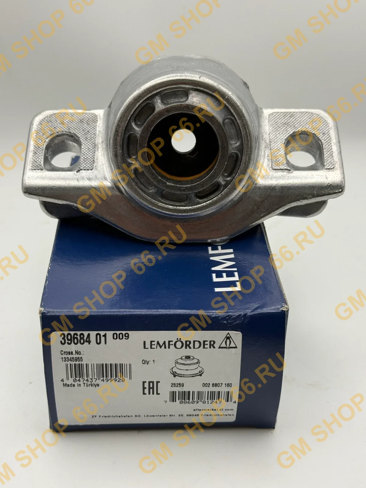 Опора заднего амортизатора Lemforder 3968401, Опоры амортизаторов для Opel Astra J/Zafira C — фото 1 из 3