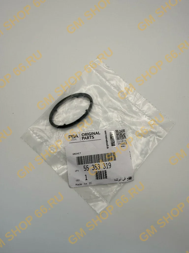 Прокладка корпуса масляного фильтра GM 55353319, Фильтр масляный, General Motors для Opel 1.6 / 1.8 Ecotec (LET, LER, XEP и др.)