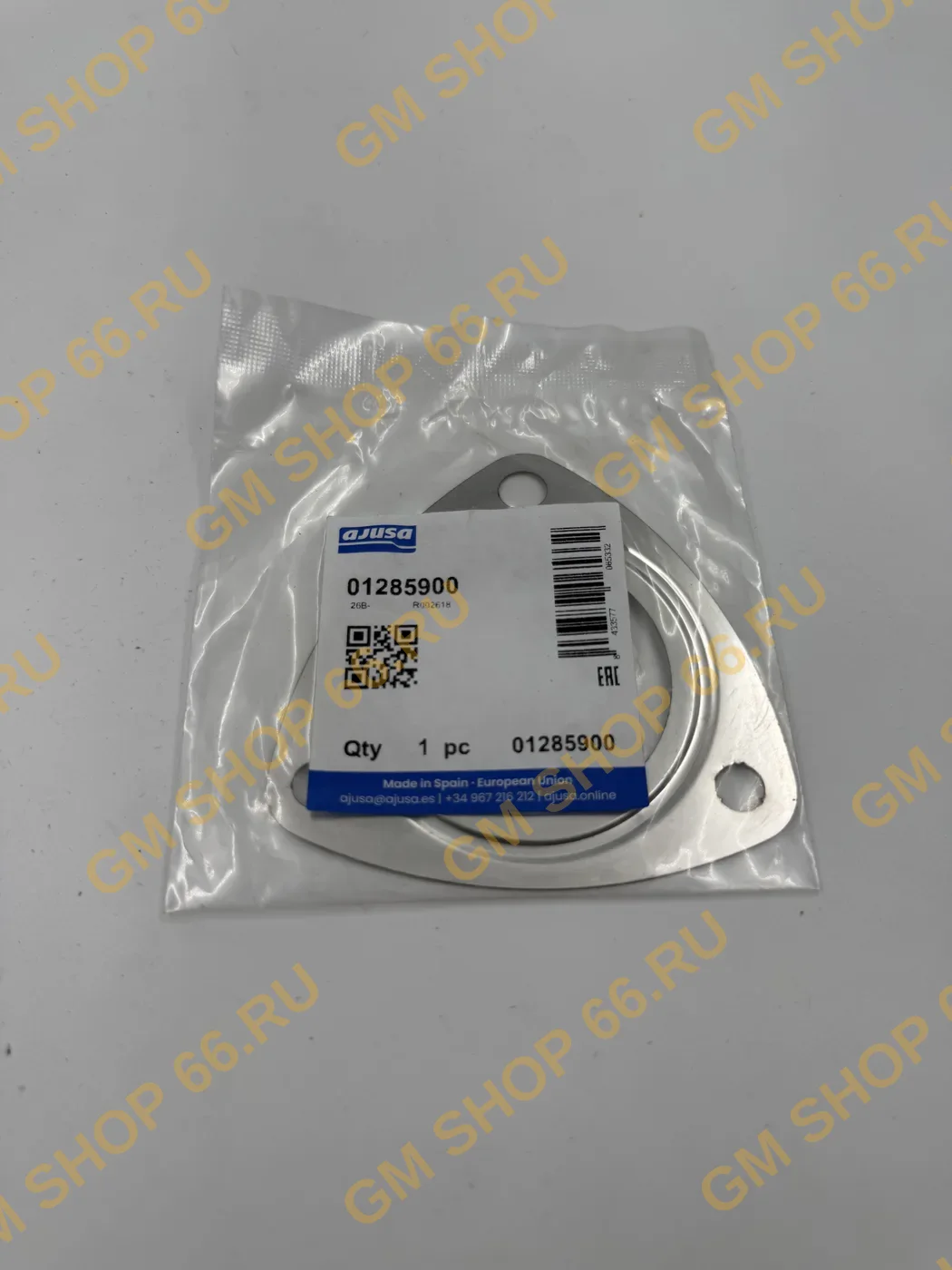 Прокладка приёмной трубы Agusa 01285900 для Opel Astra J; Chevrolet Cruze — фото 1 из 2