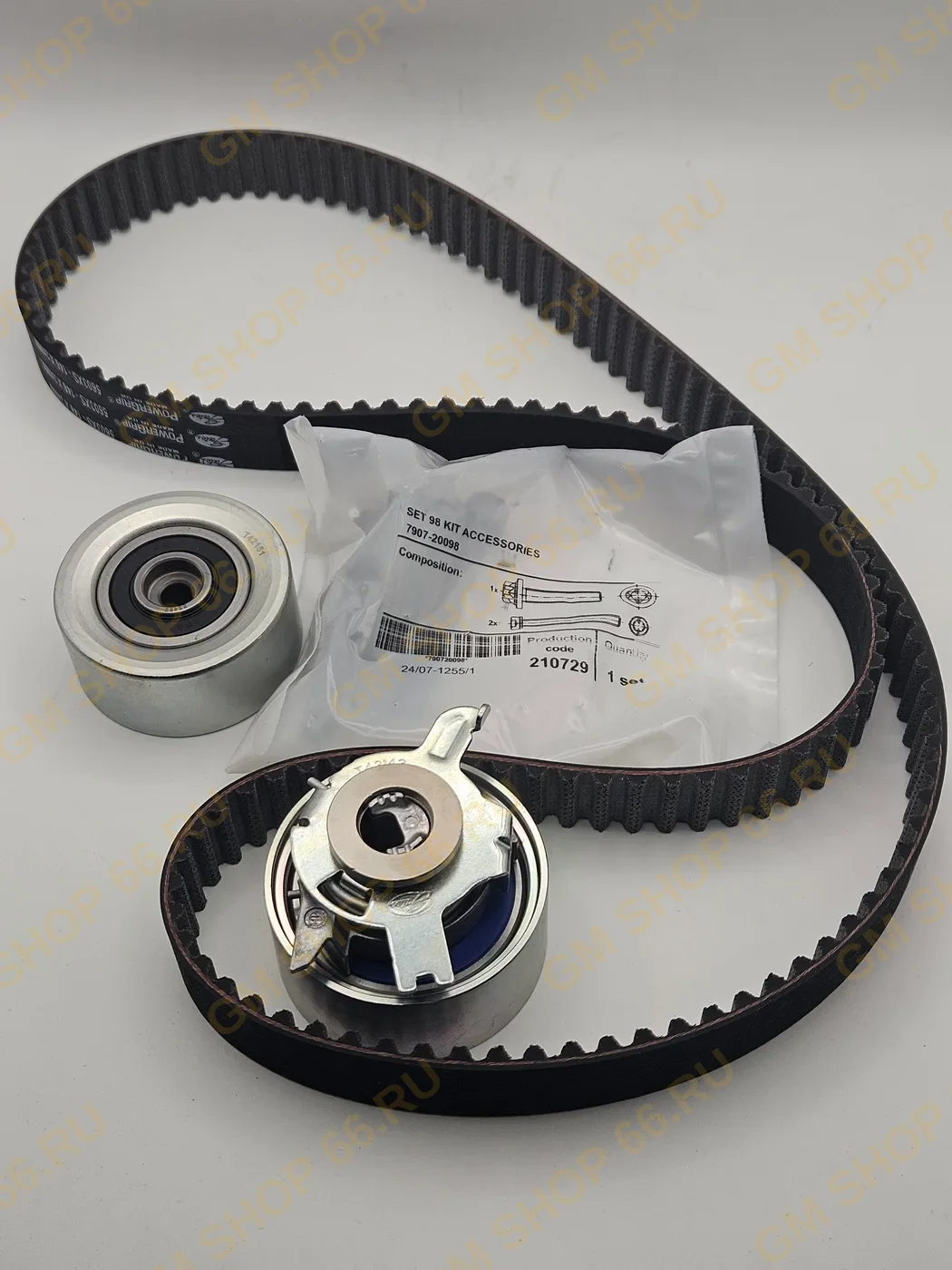 Комплект ГРМ комплект Gates K015603XS для Opel Astra H/Astra J/Zafira B; Chevrolet Cruze/Aveo T300 — фото 1 из 3
