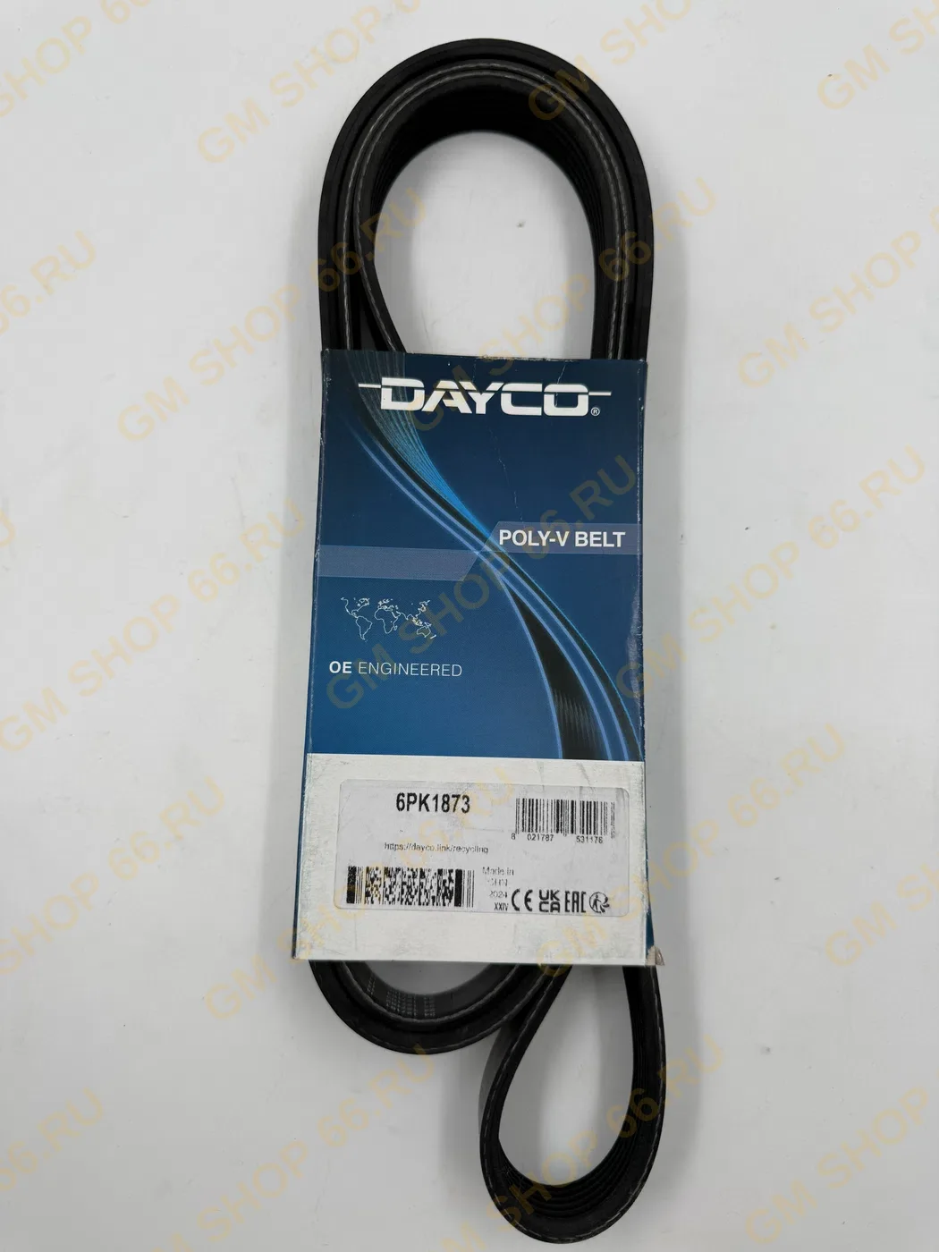 Ремень поликлиновый Dayco 6PK1873DY, Приводные ремни