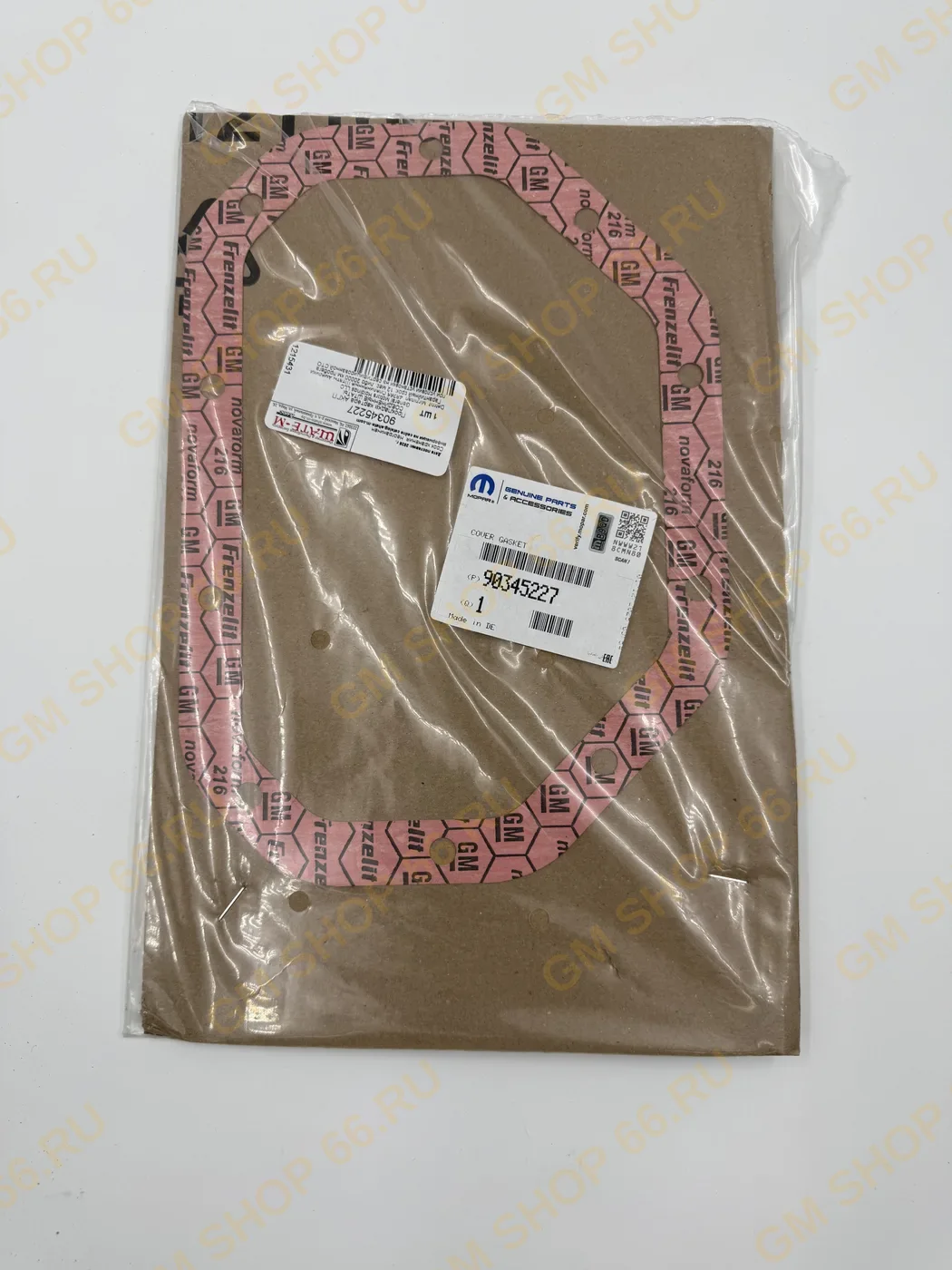 Прокладка картера КПП GM 90345227, General Motors для Opel Astra H/Corsa D