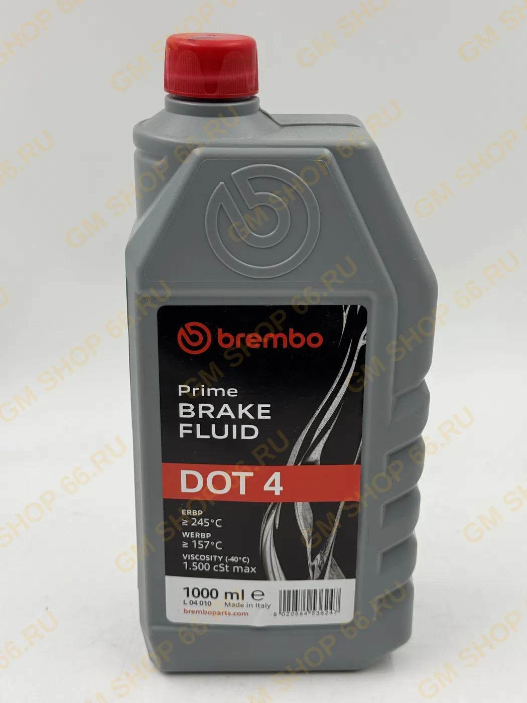 Жидкость тормозная DOT4 1л Brembo L04010, Тормозные жидкости — фото 1 из 3