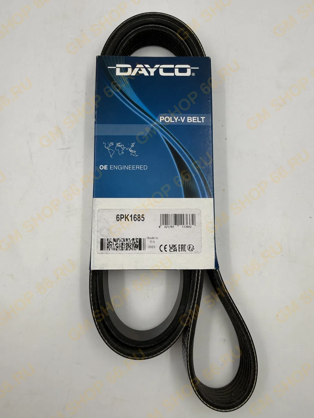 Ремень генератора Dayco 6PK1685DY, Приводные ремни