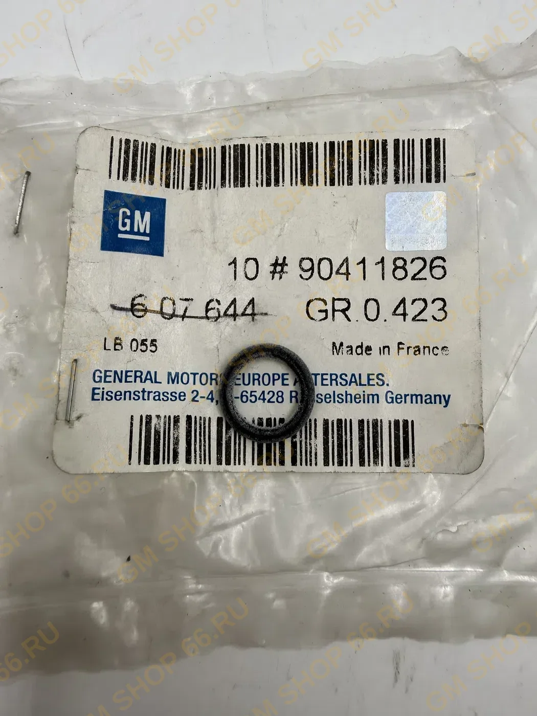 Кольцо клапанной крышки GM 0607644, General Motors для Opel Antara; Chevrolet Captiva