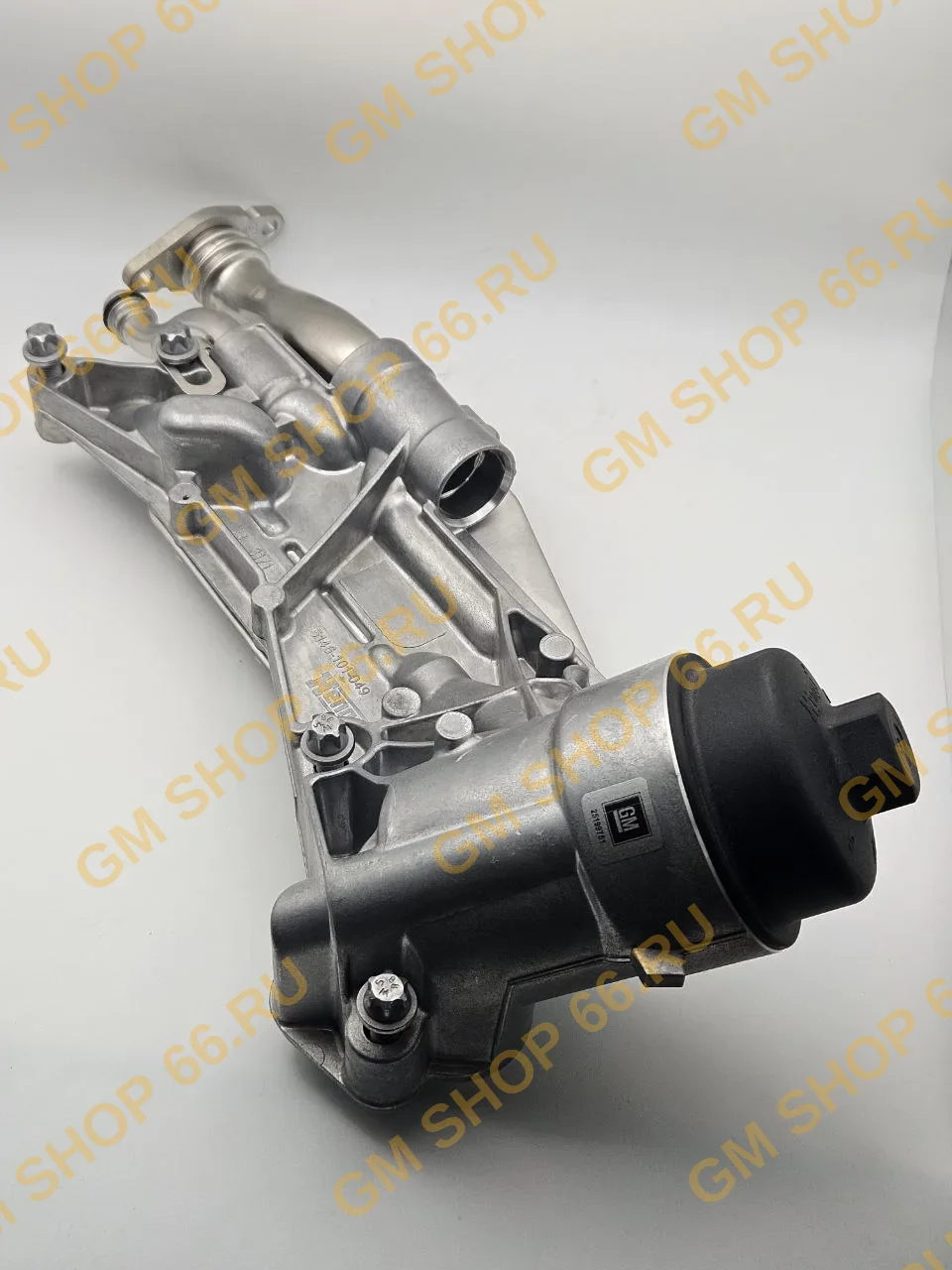Корпус масляного фильтра GM 25199751, Радиатор масляный и комплектующие, General Motors для Opel Astra H/Astra J/Zafira B; Chevrolet Cruze/Aveo T300/Orlando — фото 1 из 5
