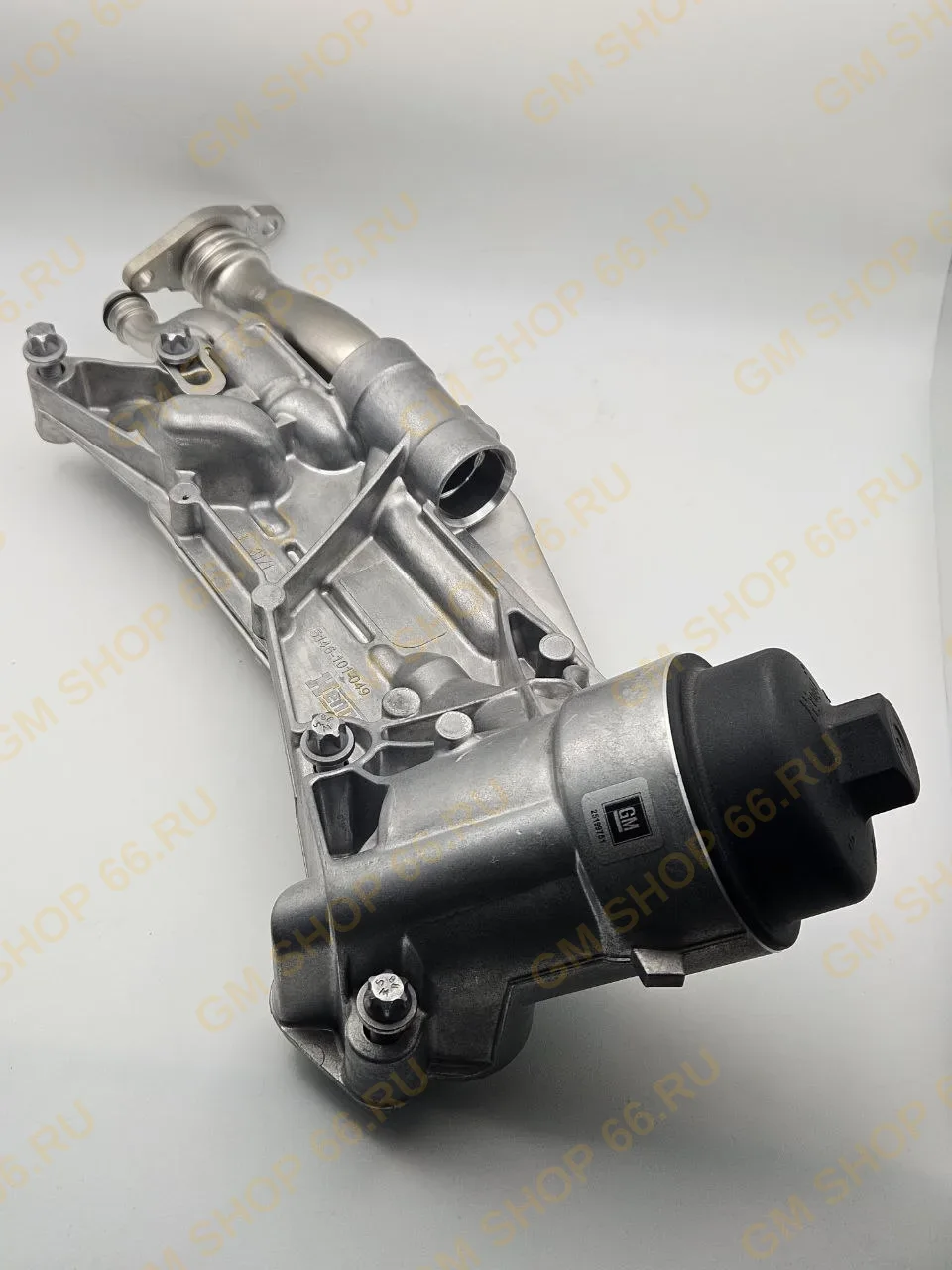 Корпус масляного фильтра GM 25199751, Радиатор масляный и комплектующие, General Motors для Opel Astra H/Astra J/Zafira B; Chevrolet Cruze/Aveo T300/Orlando — фото 1 из 5
