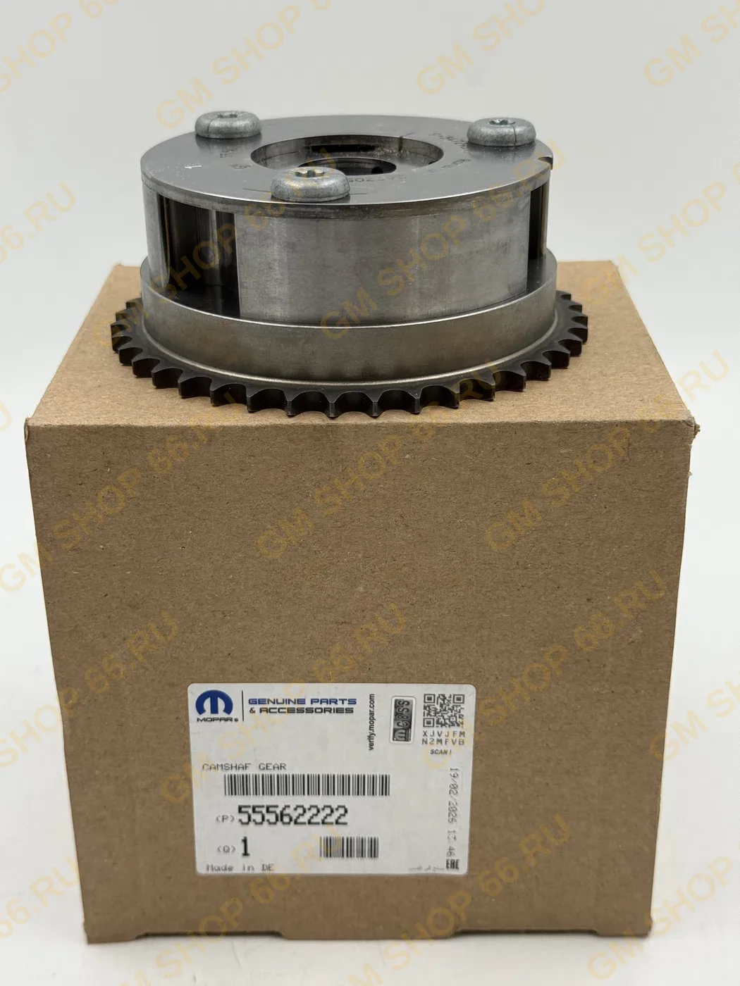 З GM 55562222, Звездочка распределительного вала, General Motors для Opel Astra J/Astra J GTC/Mokka/Meriva B/Zafira C; Chevrolet Cruze — фото 1 из 3