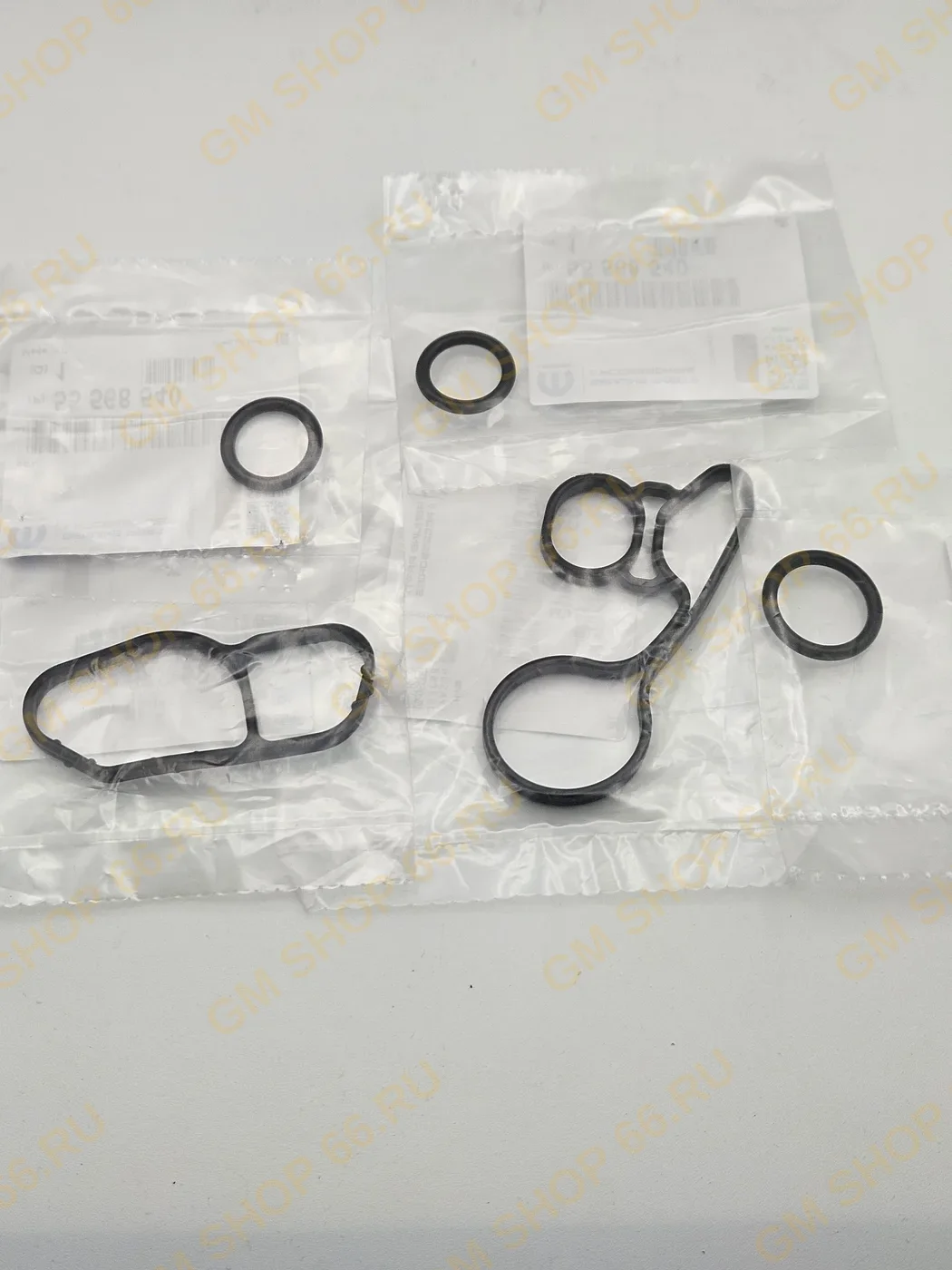 Комплект прокладок маслоохладителя для двигателя GM 55565385KIT, General Motors для Opel Astra J/Astra J GTC/Meriva B/Zafira C — фото 1 из 2