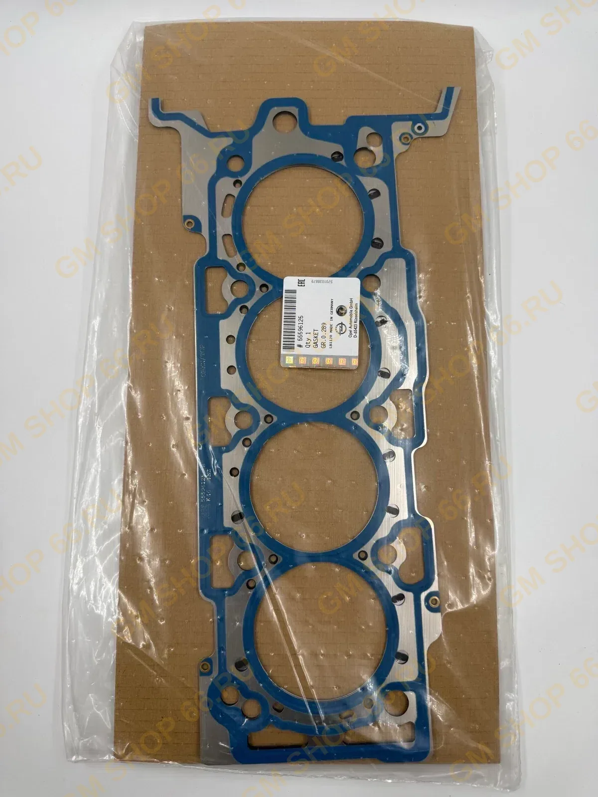 Прокладка ГБЦ GM 55596125, Прокладки и болты ГБЦ, General Motors для Opel Astra J/Astra J GTC/Insignia A/Insignia B/Zafira C