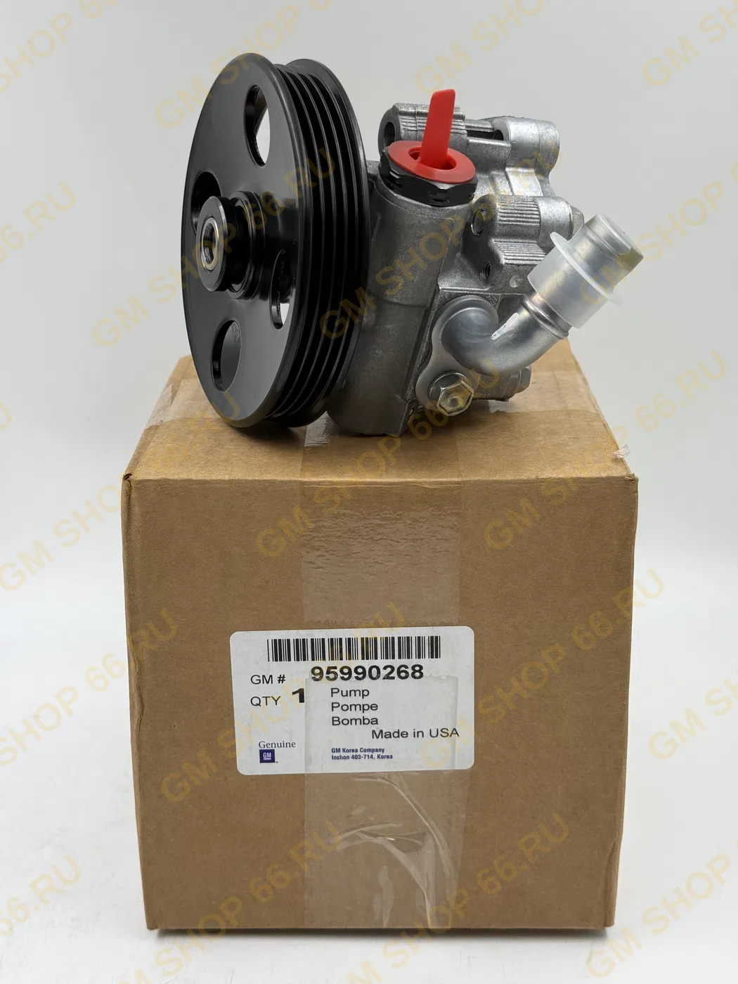 Насос ГУР со шкивом GM 95990268, Насосы и бачки ГУР, General Motors для Chevrolet Cobalt — фото 1 из 4