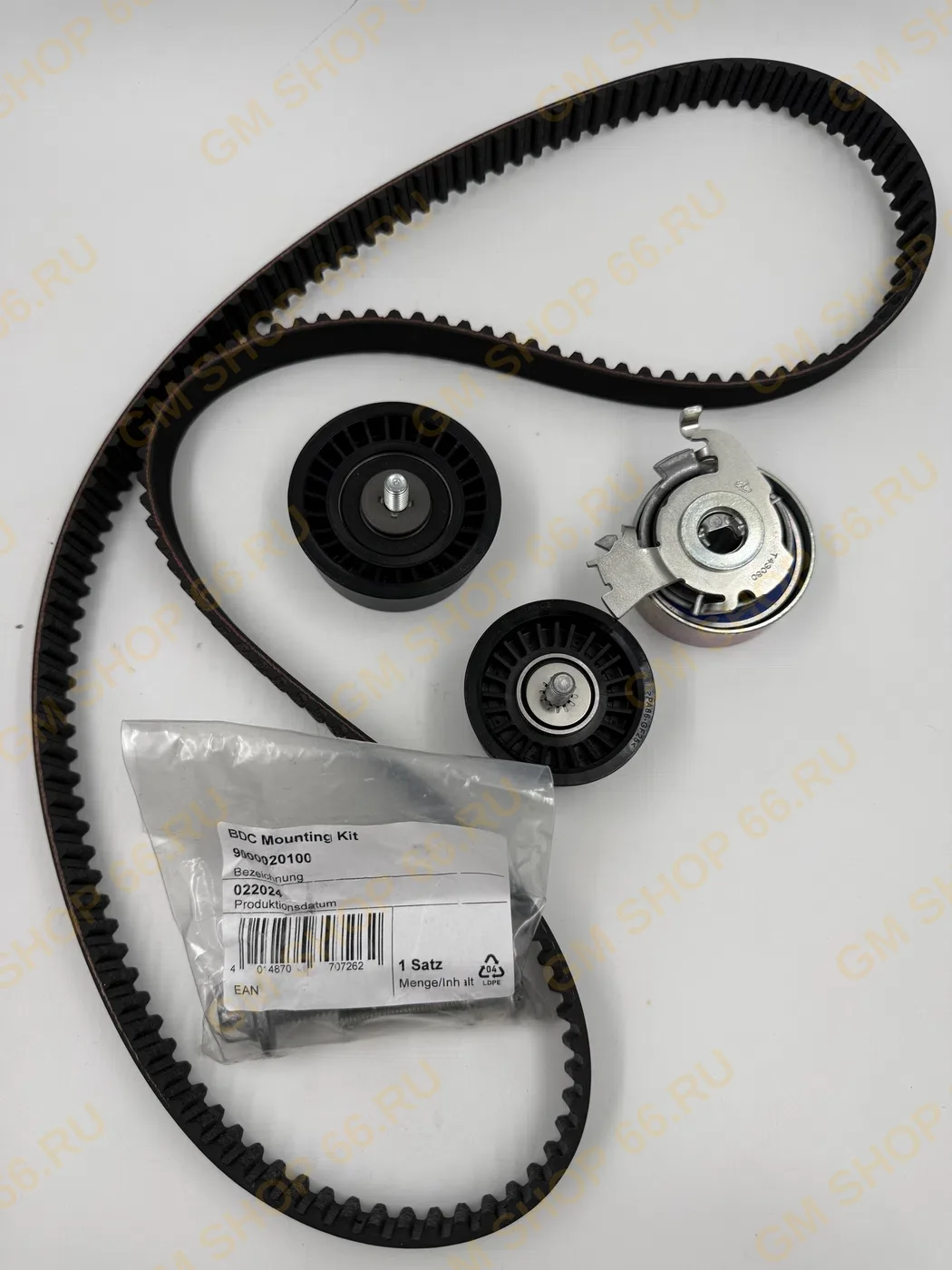 Комплект ремня ГРМ INA 530044110, Ремни и комплекты ГРМ для Opel Astra G/Astra H/Zafira A/Zafira B/Vectra C; Chevrolet Lacetti — фото 1 из 8