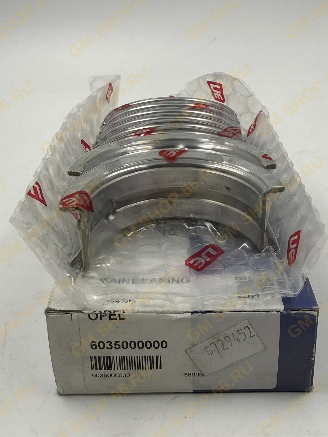 Комплект коренных вкладышей STD, компле ne 60350000, Коренные вкладыши — фото 1 из 2
